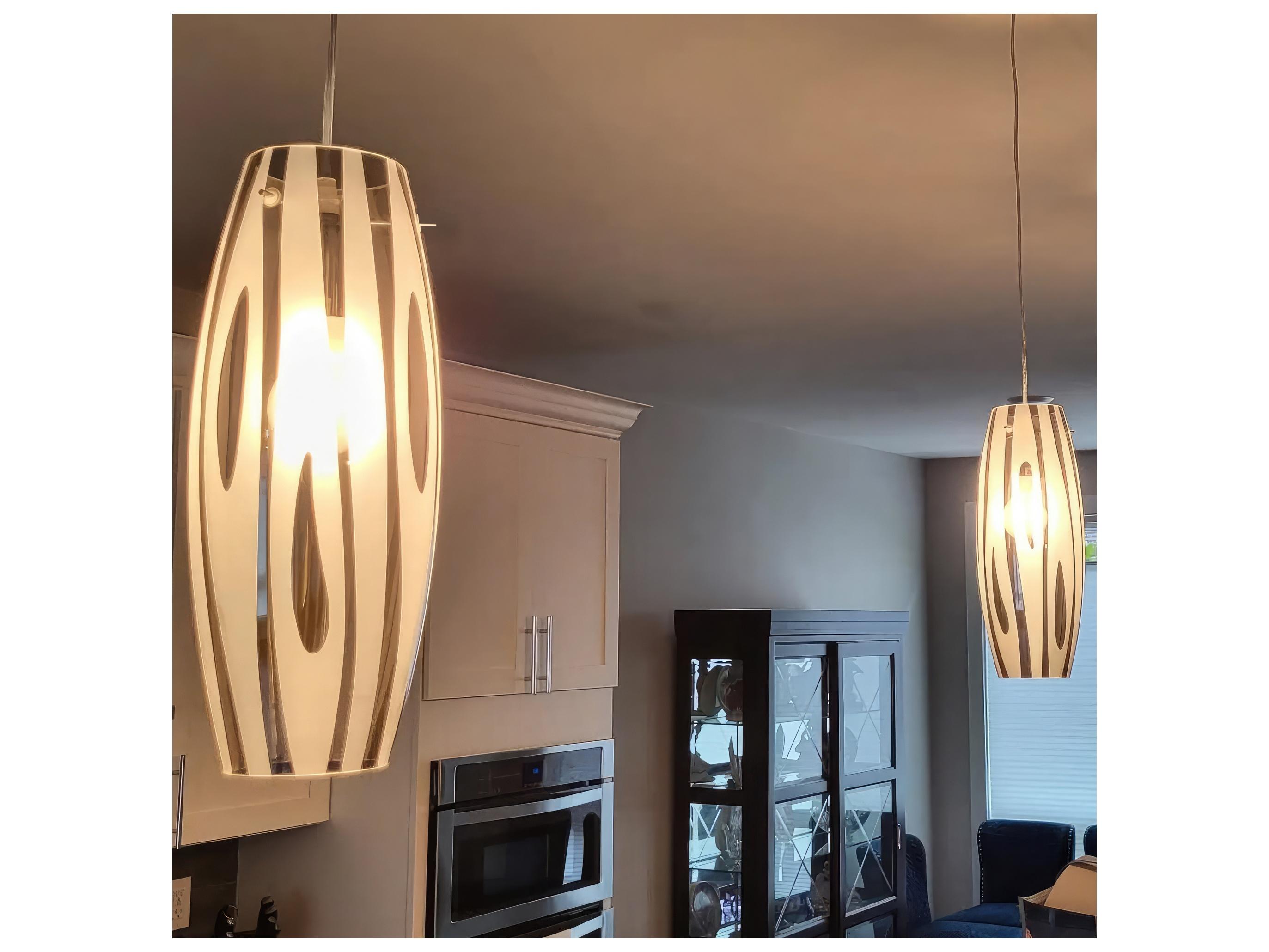 Varaluz Chroman Empire Silver Cylinder Mini Pendant