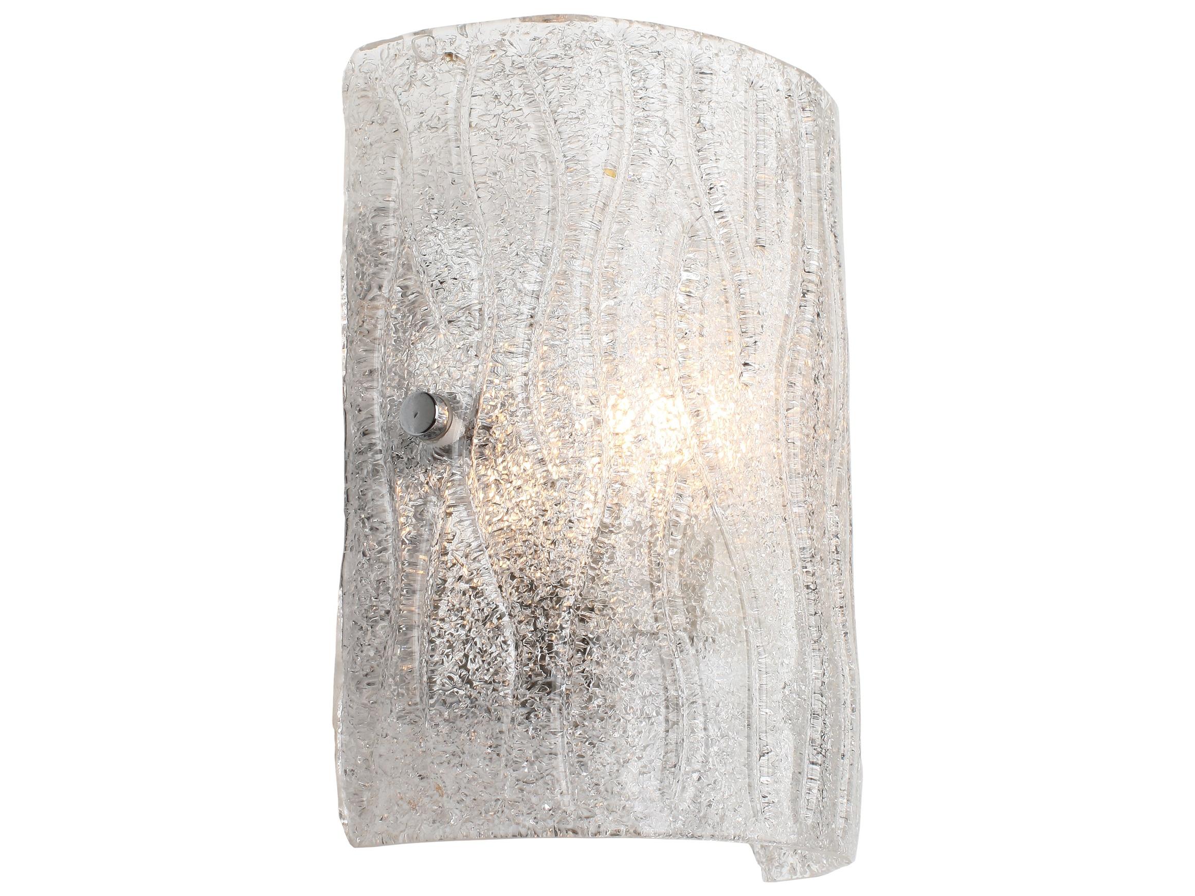 Varaluz Brilliance White Wall Sconce