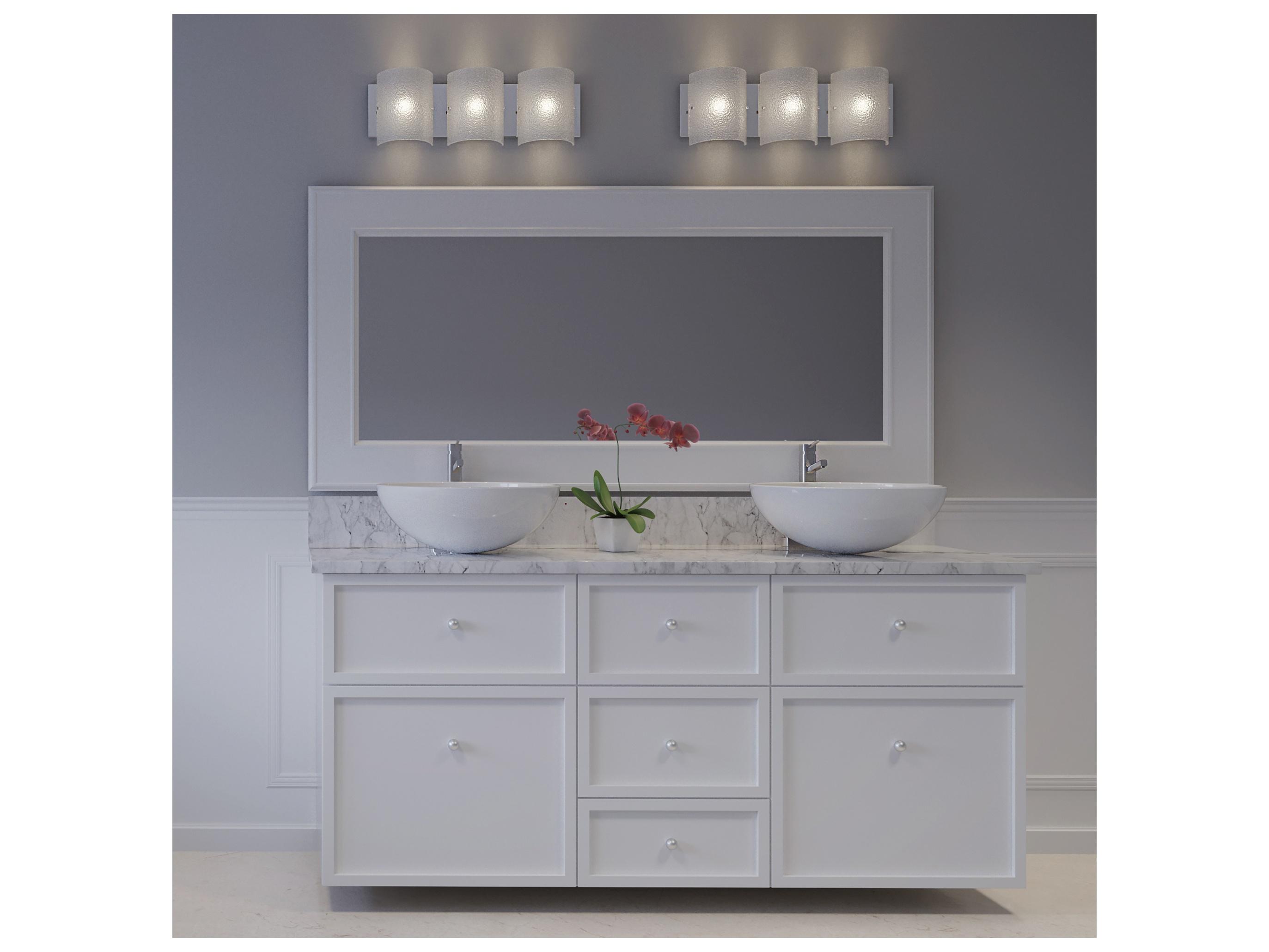 Varaluz Brilliance White Wall Sconce