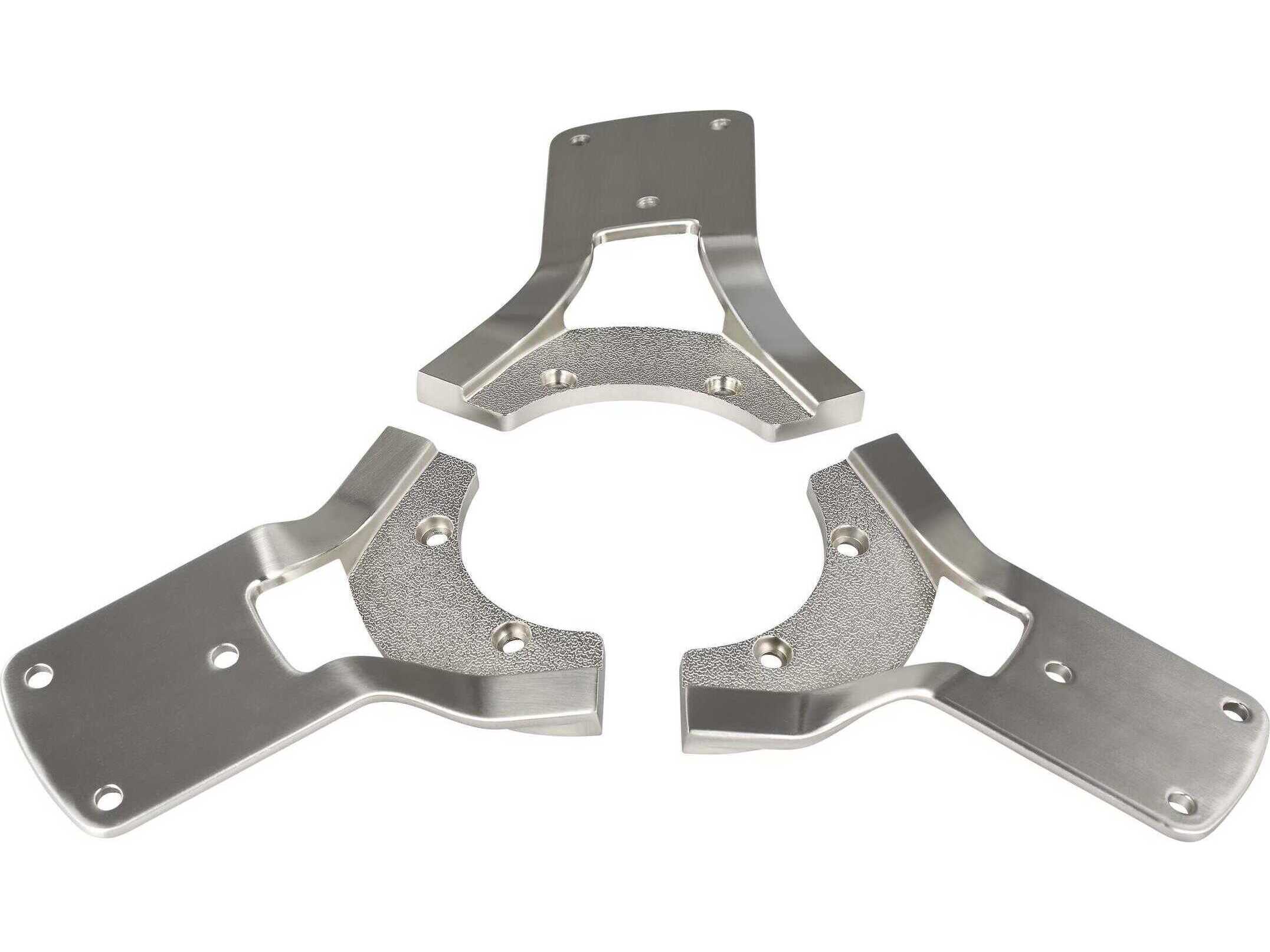 Visual Comfort Fan Arcade Brushed Steel Custom Finish Kit