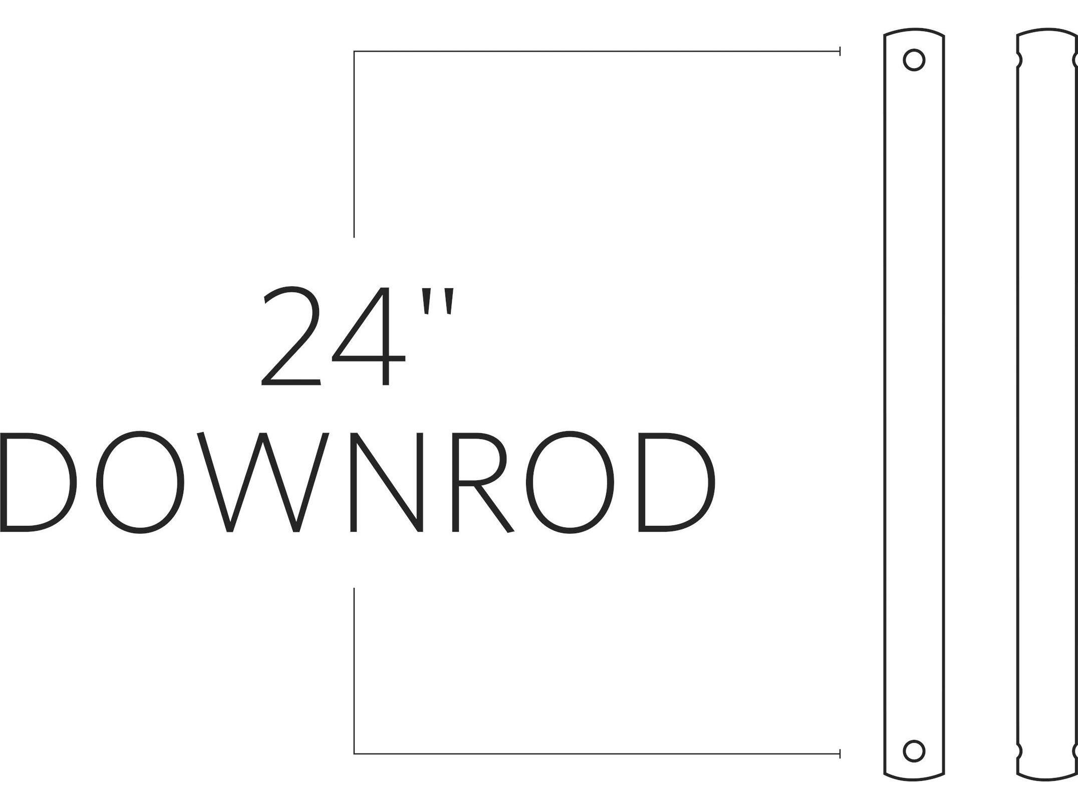 Visual Comfort Fan Universal 24" Downrod