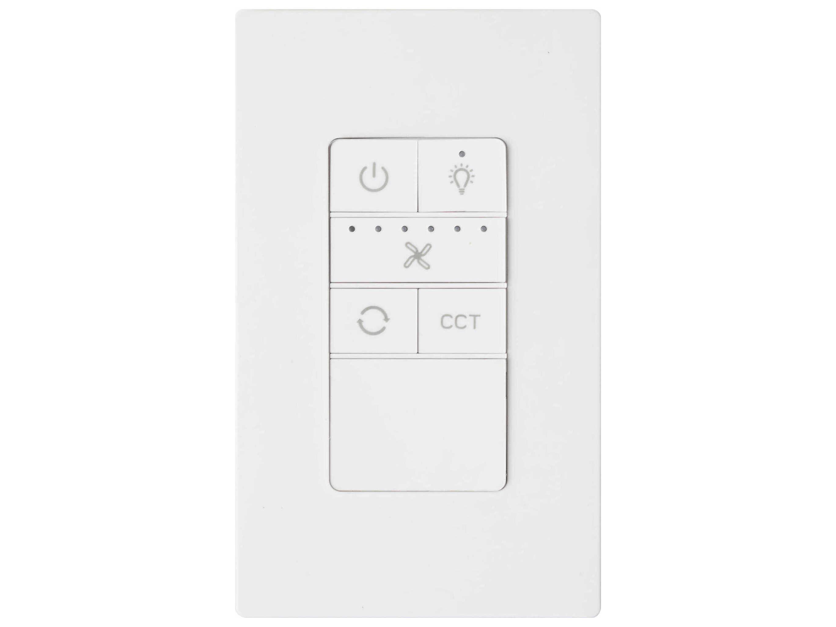 Visual Comfort Fan Universal White Wall Control