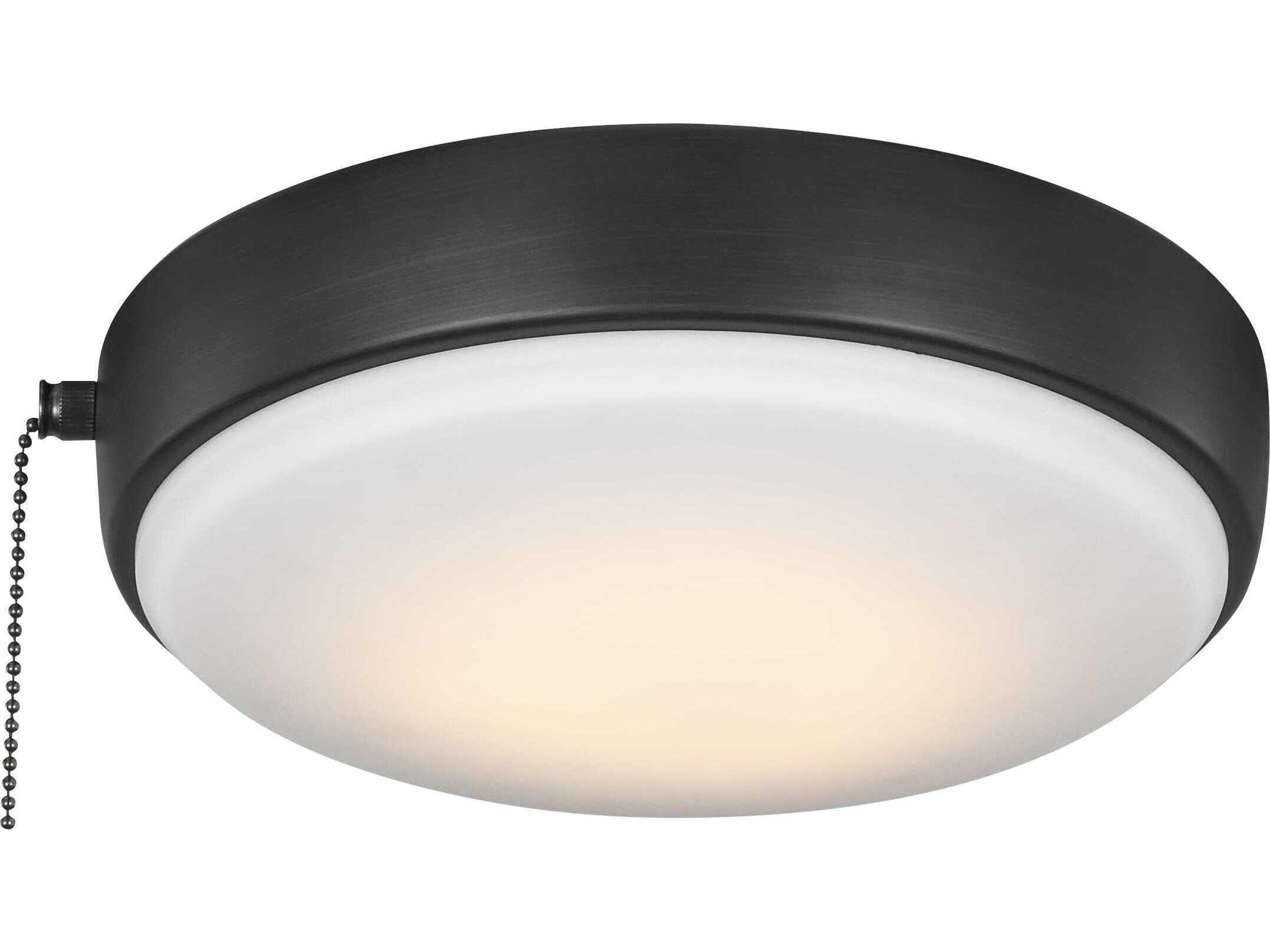 Visual Comfort Fan Universal Aged Pewter LED Fan Light Kit