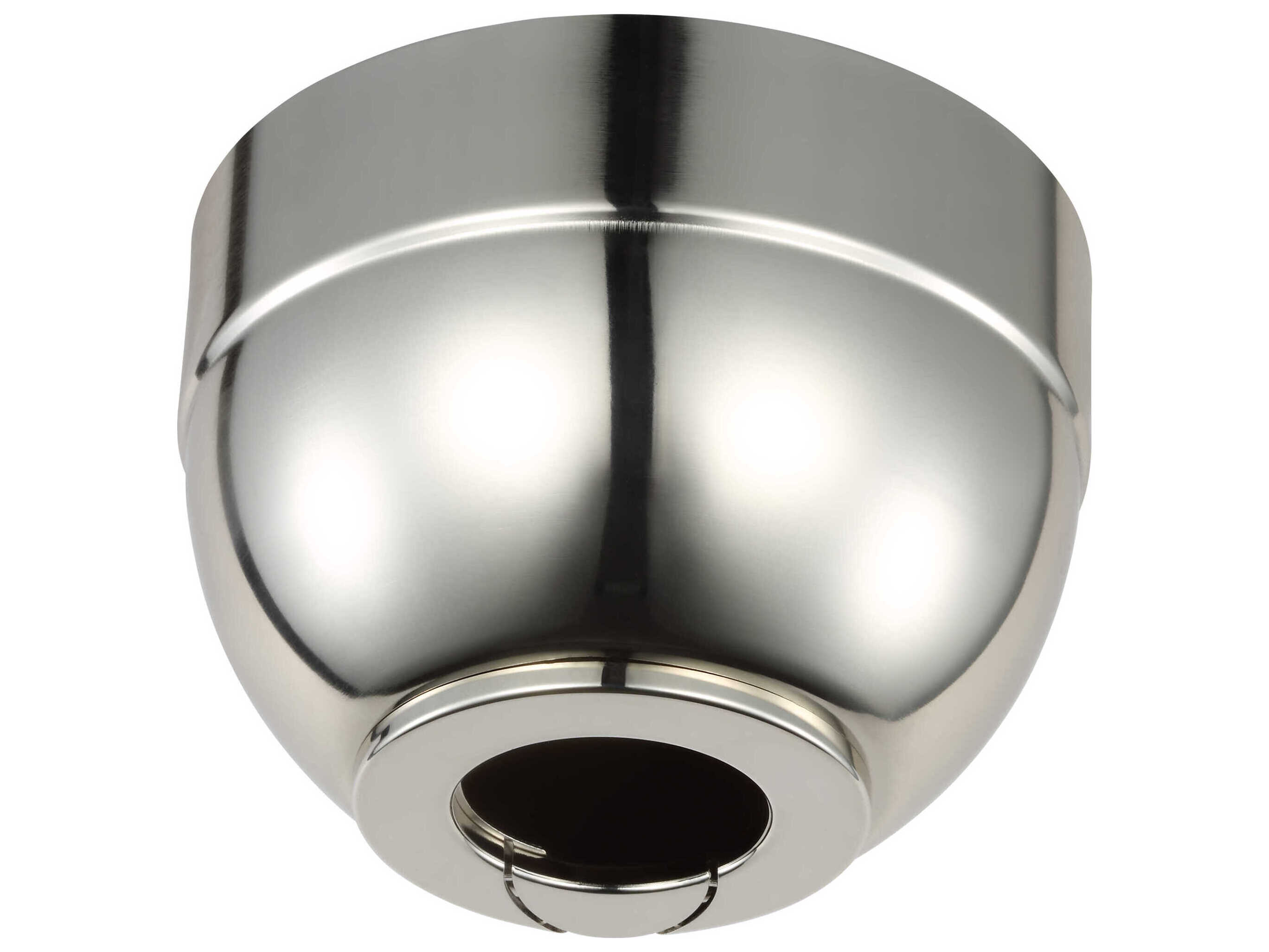 Visual Comfort Fan Universal Polished Nickel Slope Ceiling Mounting Kit