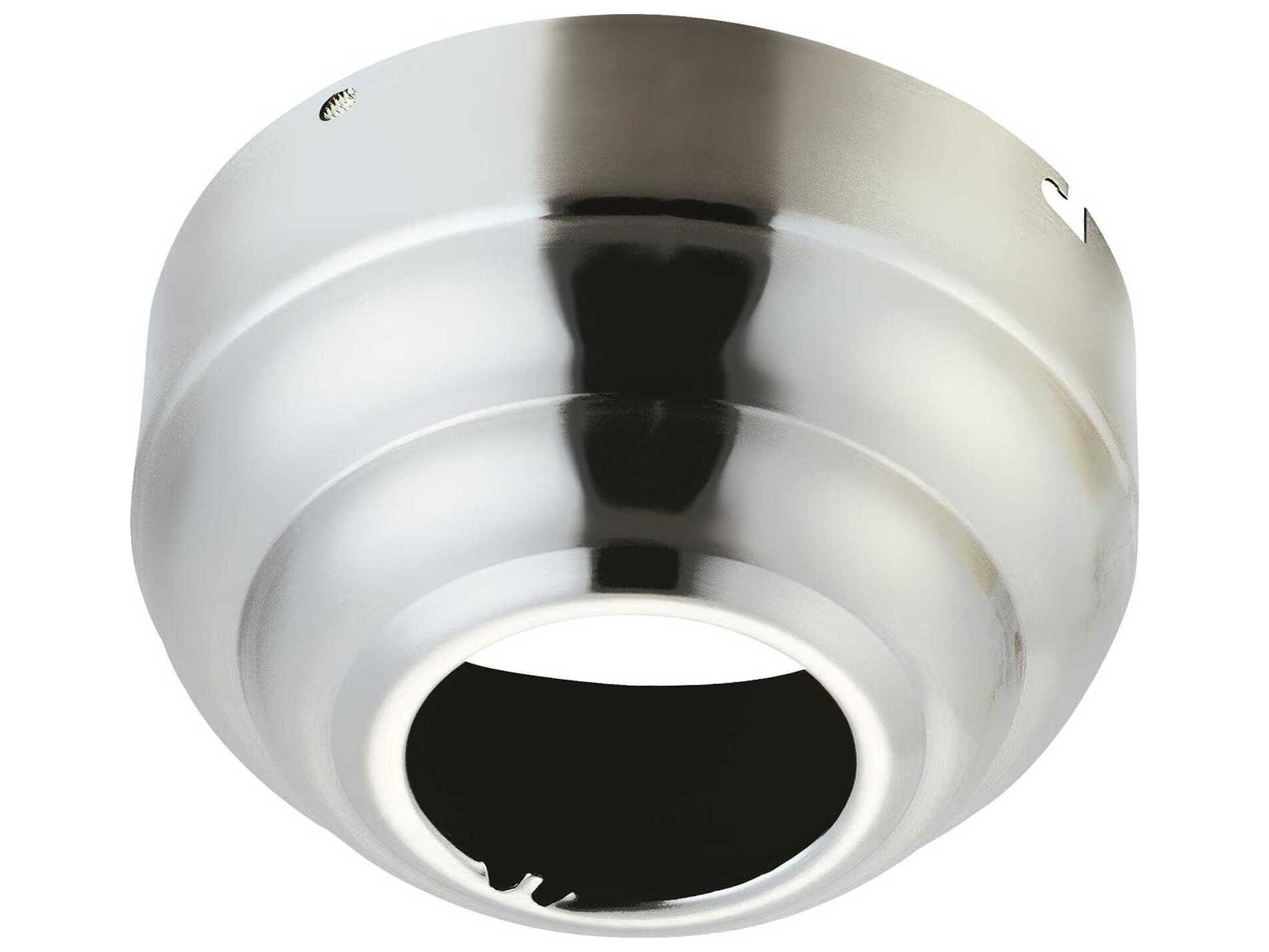 Visual Comfort Fan Universal Chrome Slope Ceiling Adapter