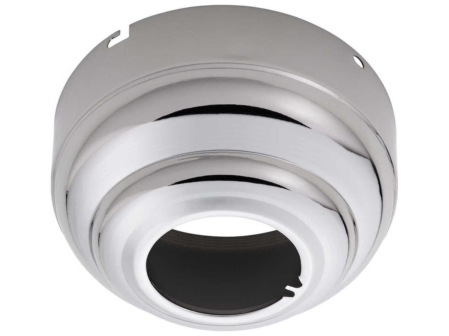 Visual Comfort Fan Universal Polished Nickel Slope Ceiling Adapter
