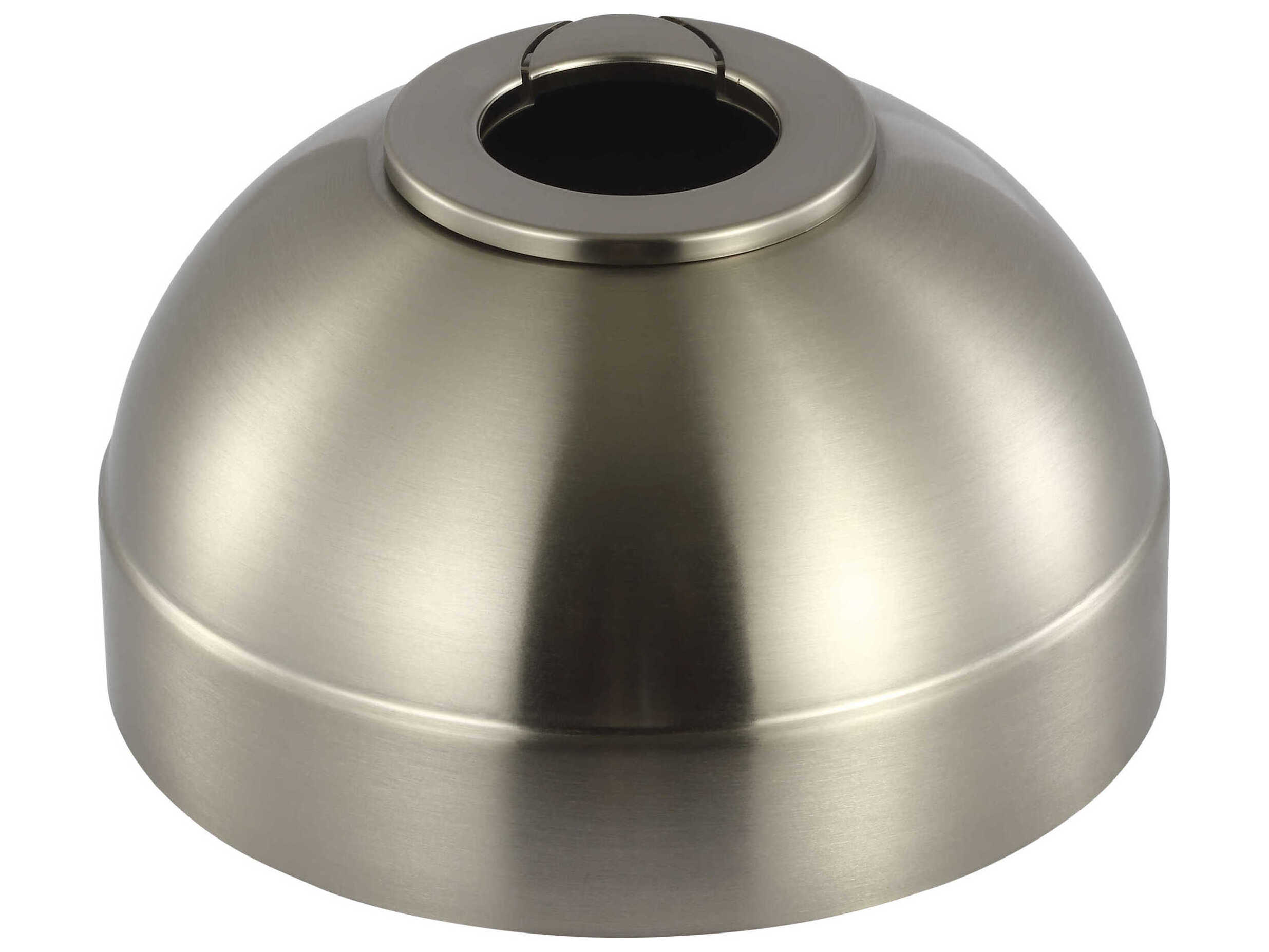 Visual Comfort Fan Universal Brushed Steel Slope Ceiling Canopy Kit