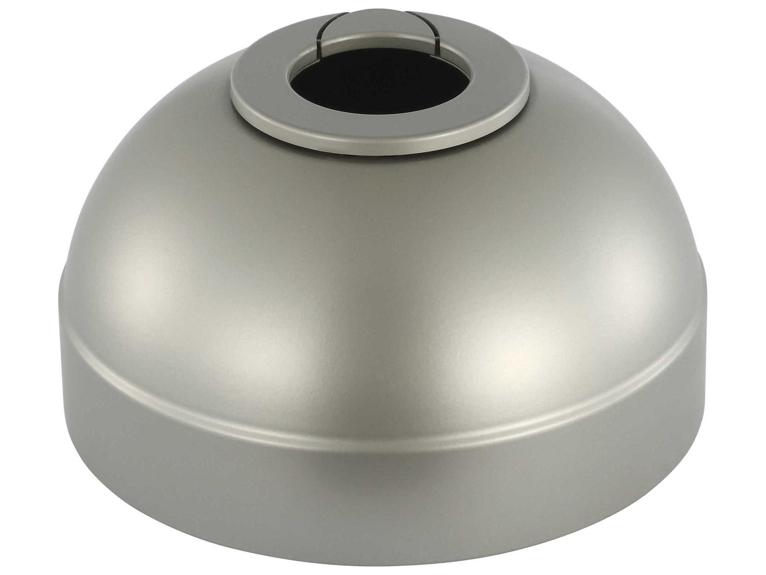 Visual Comfort Fan Universal Painted Brushed Steel Slope Ceiling Canopy Kit