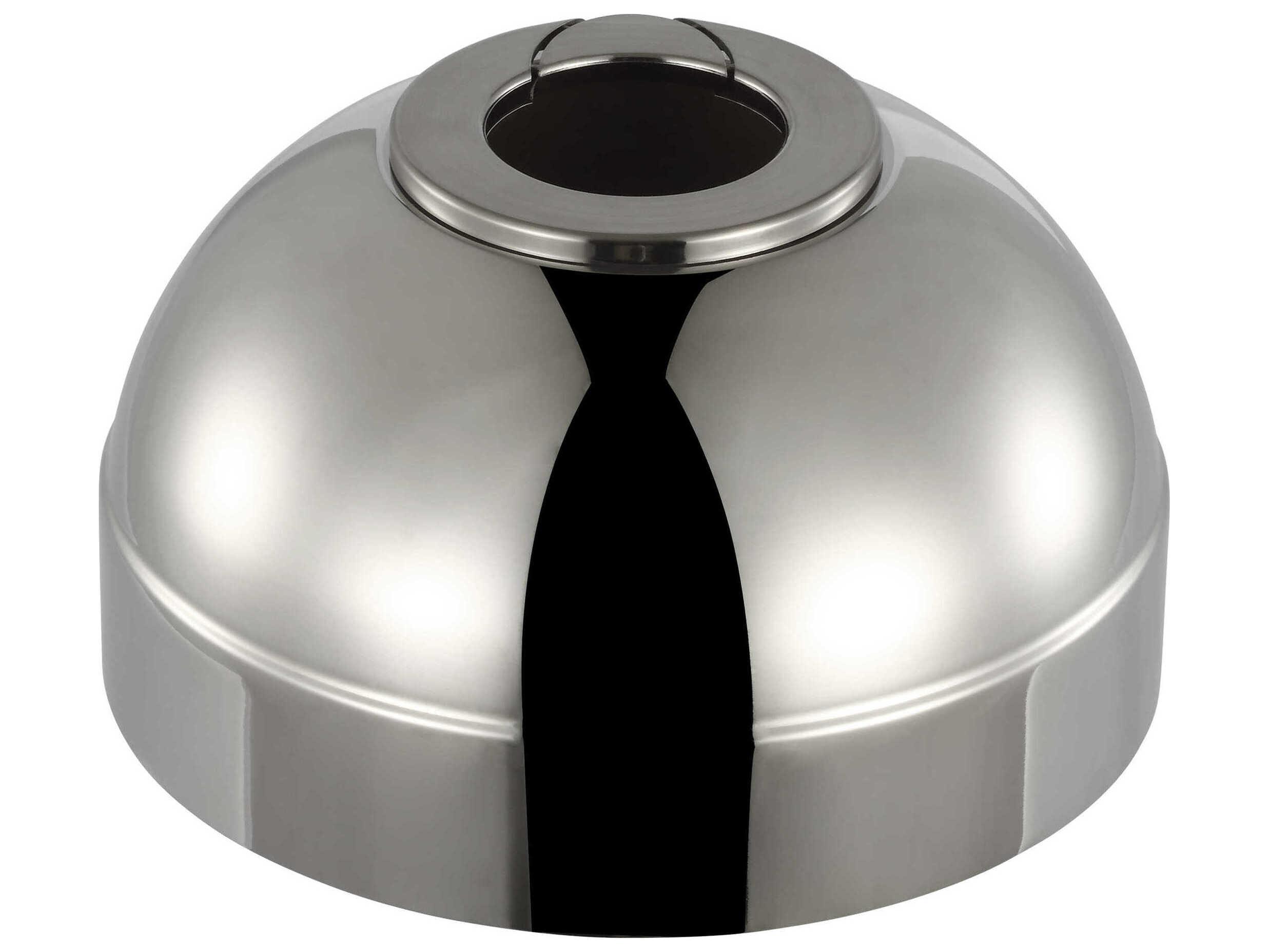 Visual Comfort Fan Universal Polished Nickel Slope Ceiling Canopy Kit