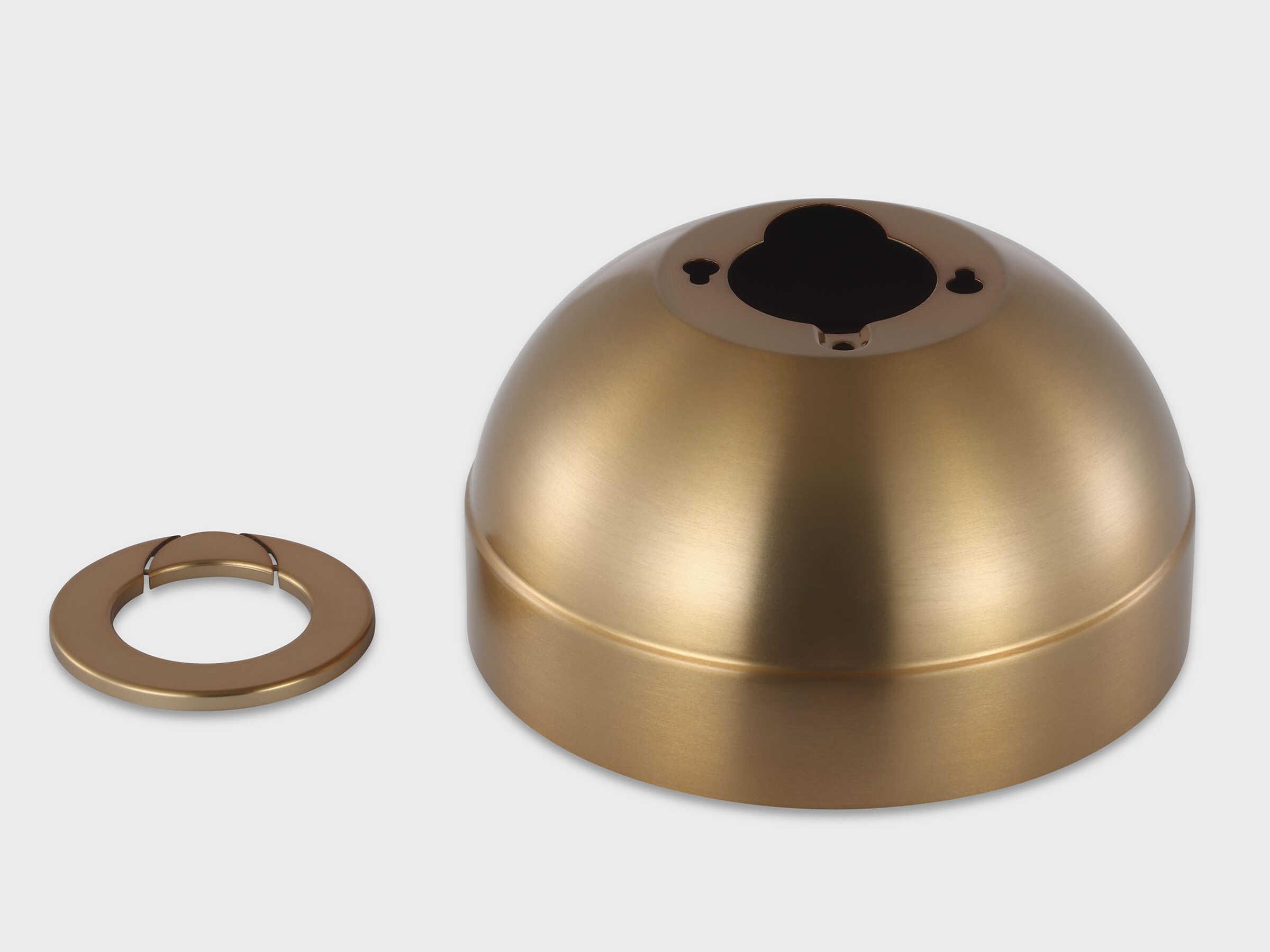 Visual Comfort Fan Universal Satin Brass Slope Ceiling Canopy Kit