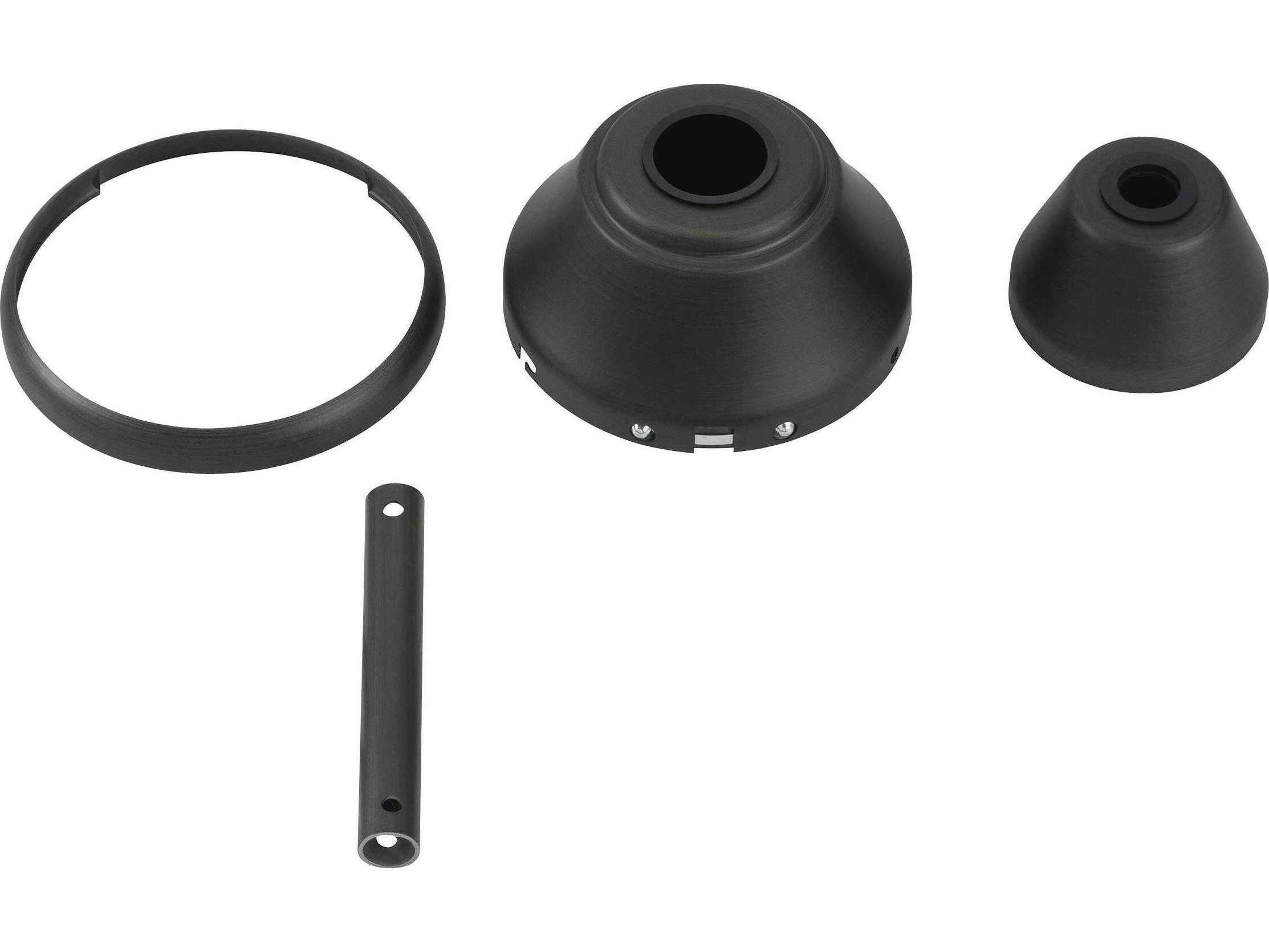 Visual Comfort Fan Maverick Aged Pewter Custom Finish Kit