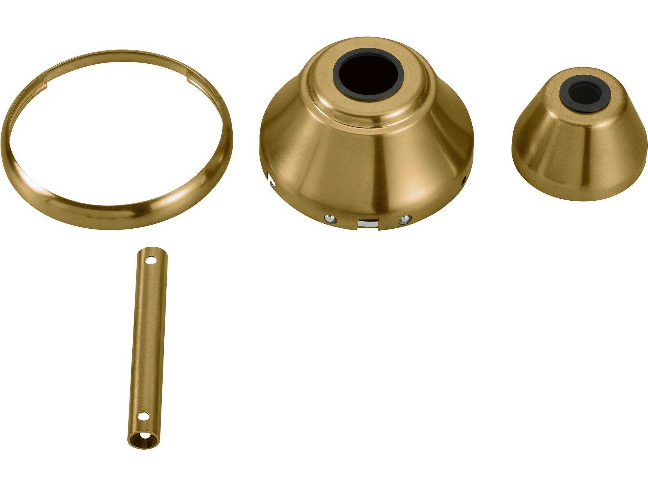 Visual Comfort Fan Maverick Burnished Brass Custom Finish Kit