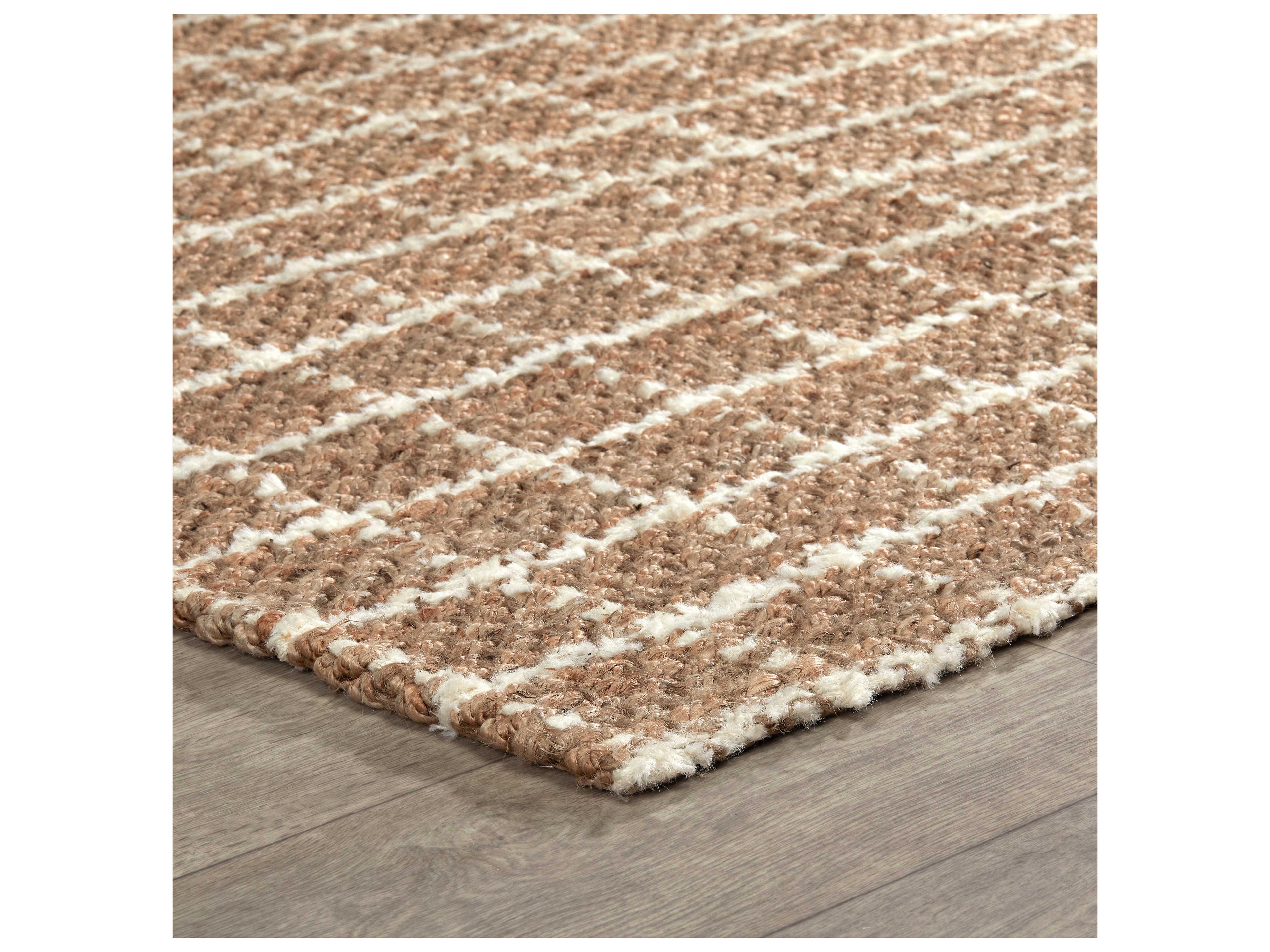 Villa by Classic Home Windowpane Geometric Area Rug