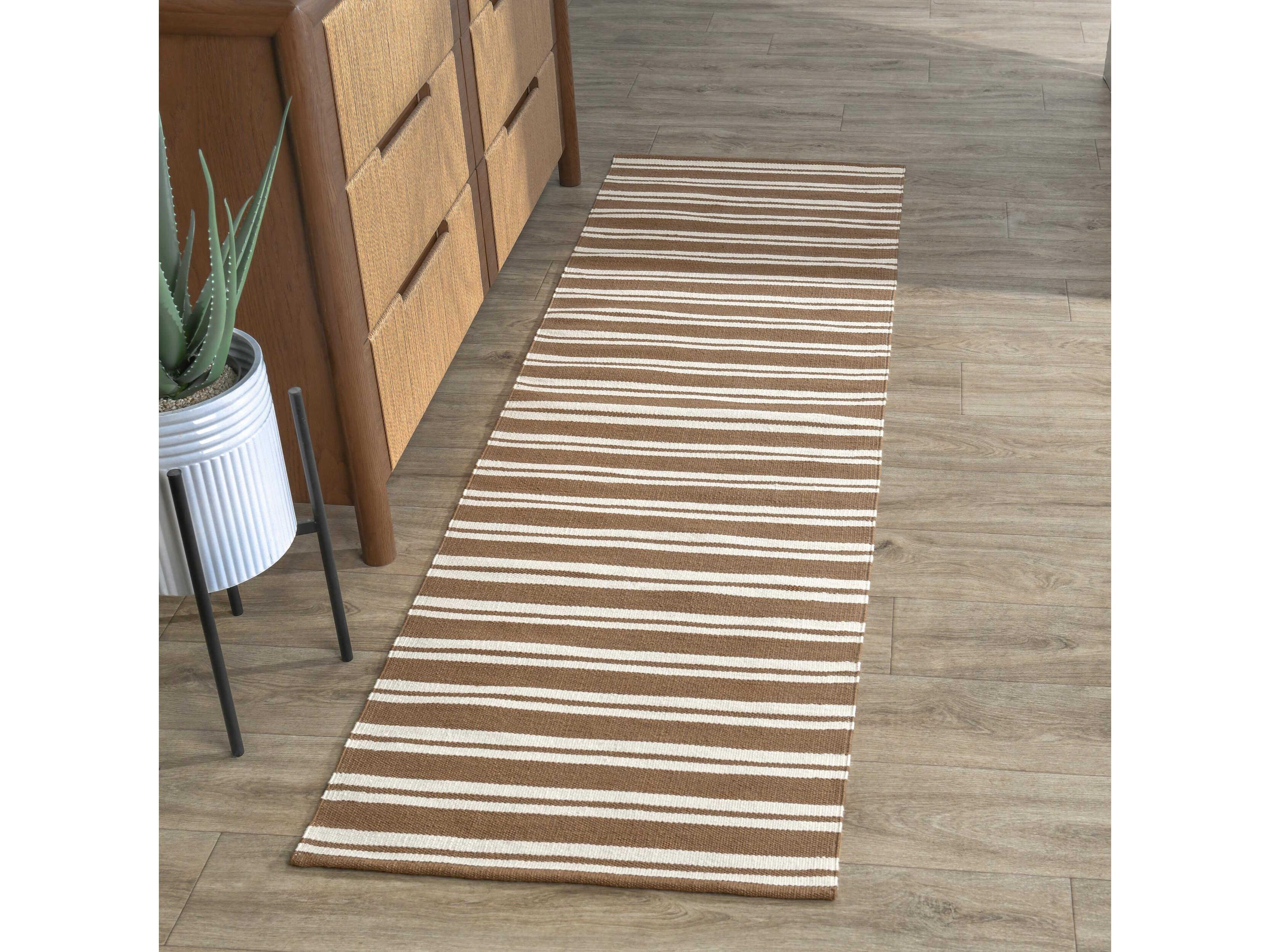 Villa by Classic Home Palma Striped Runner Area Rug
