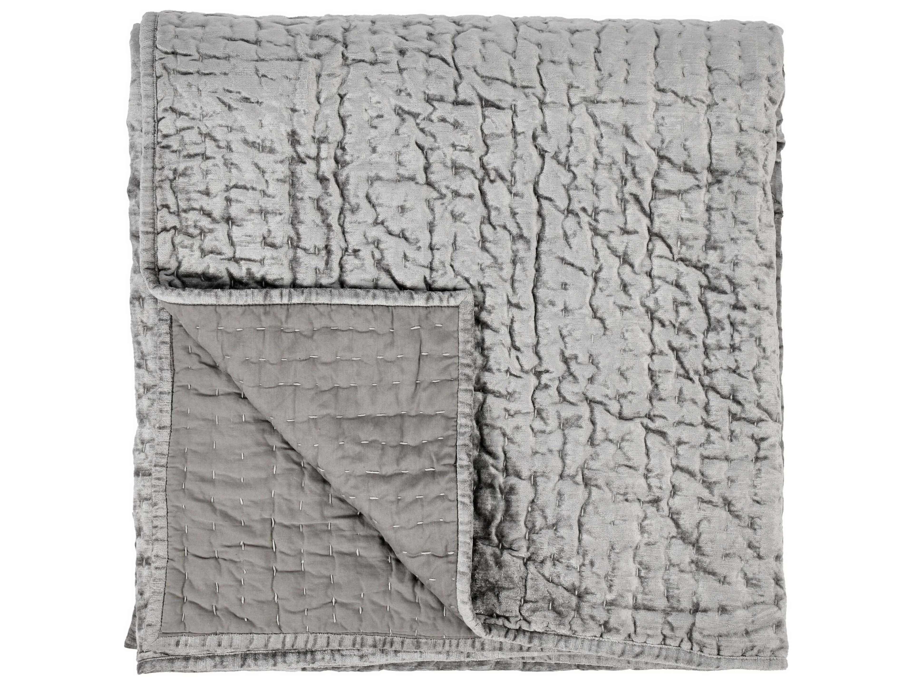 Villa by Classic Home Bari Gray Quilt