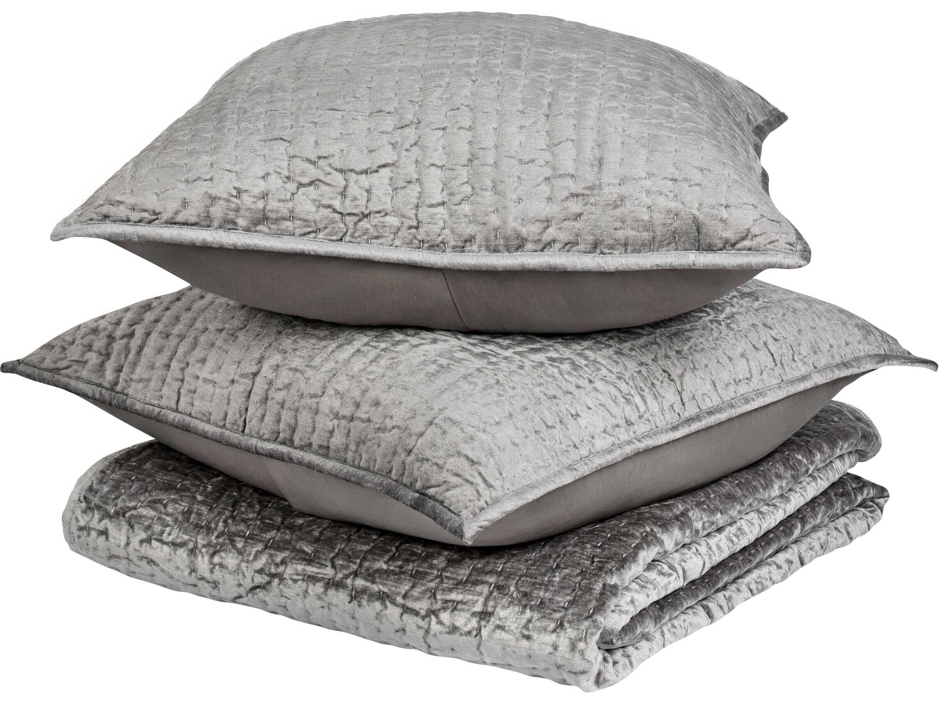 Villa by Classic Home Bari Gray Quilt