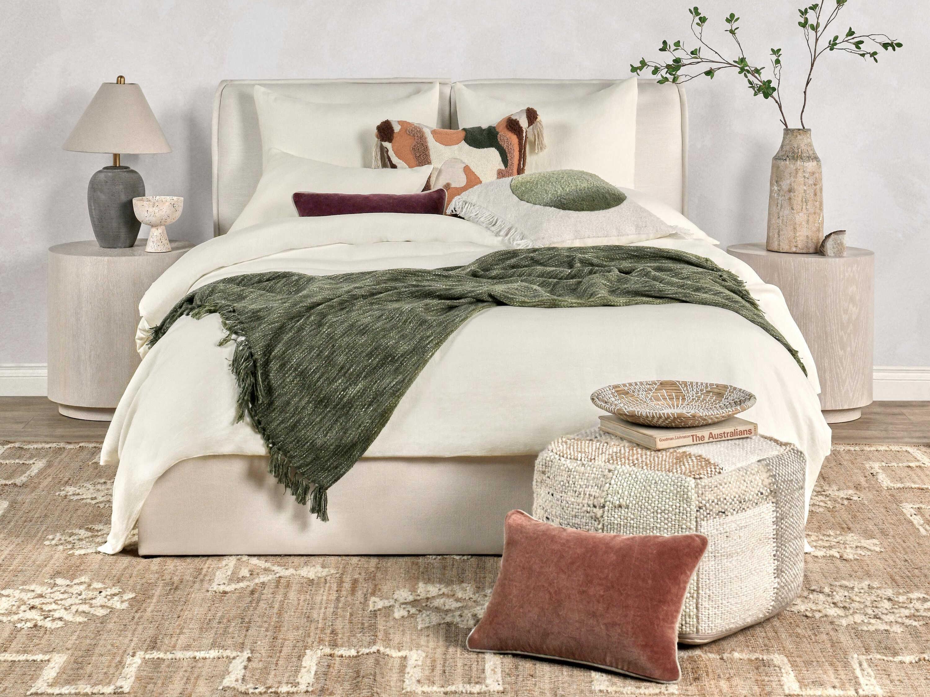 Villa by Classic Home Paloma Ivory Duvet Set