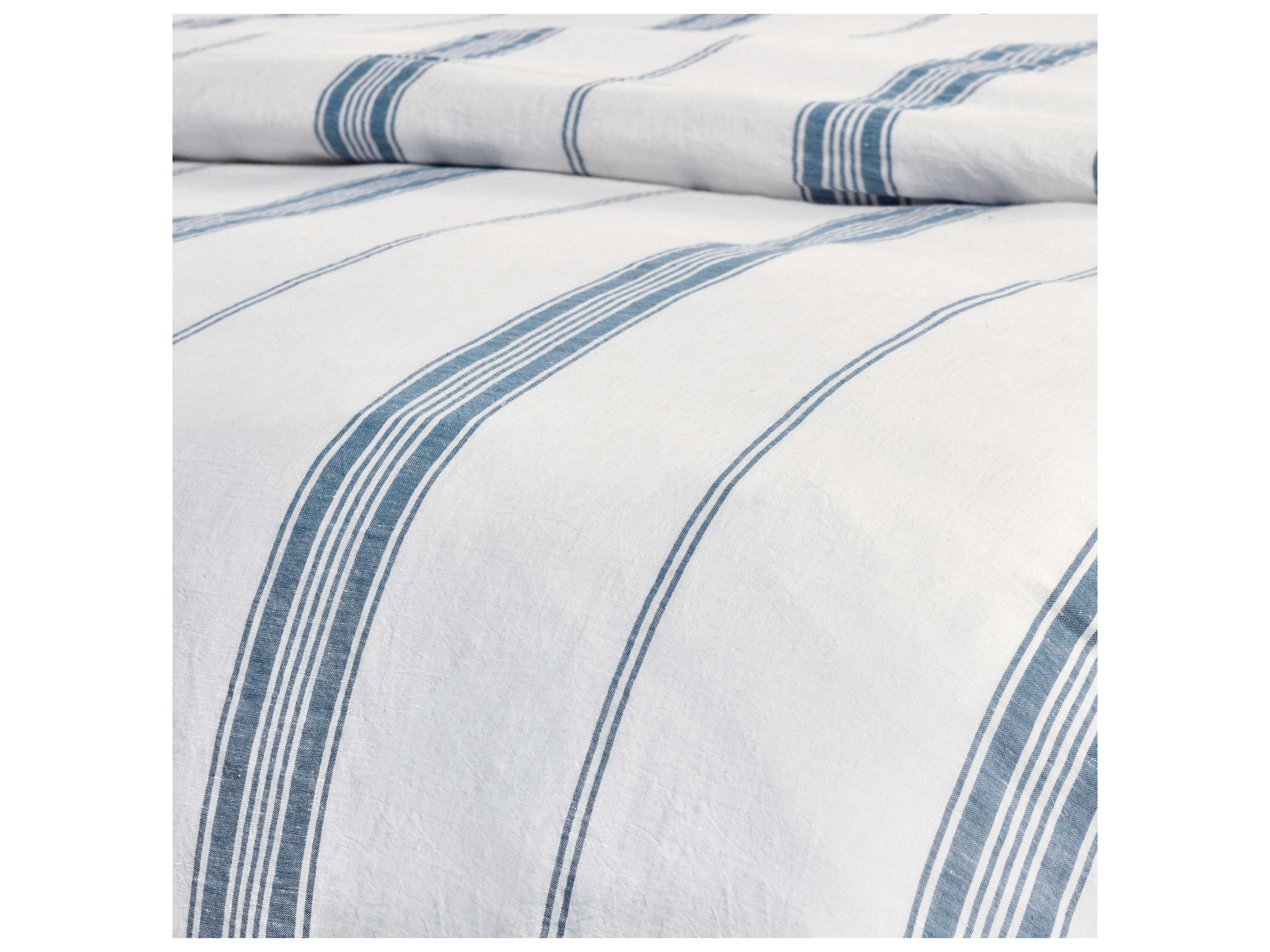 Villa by Classic Home Jayson Blue Stripe Duvet Cover