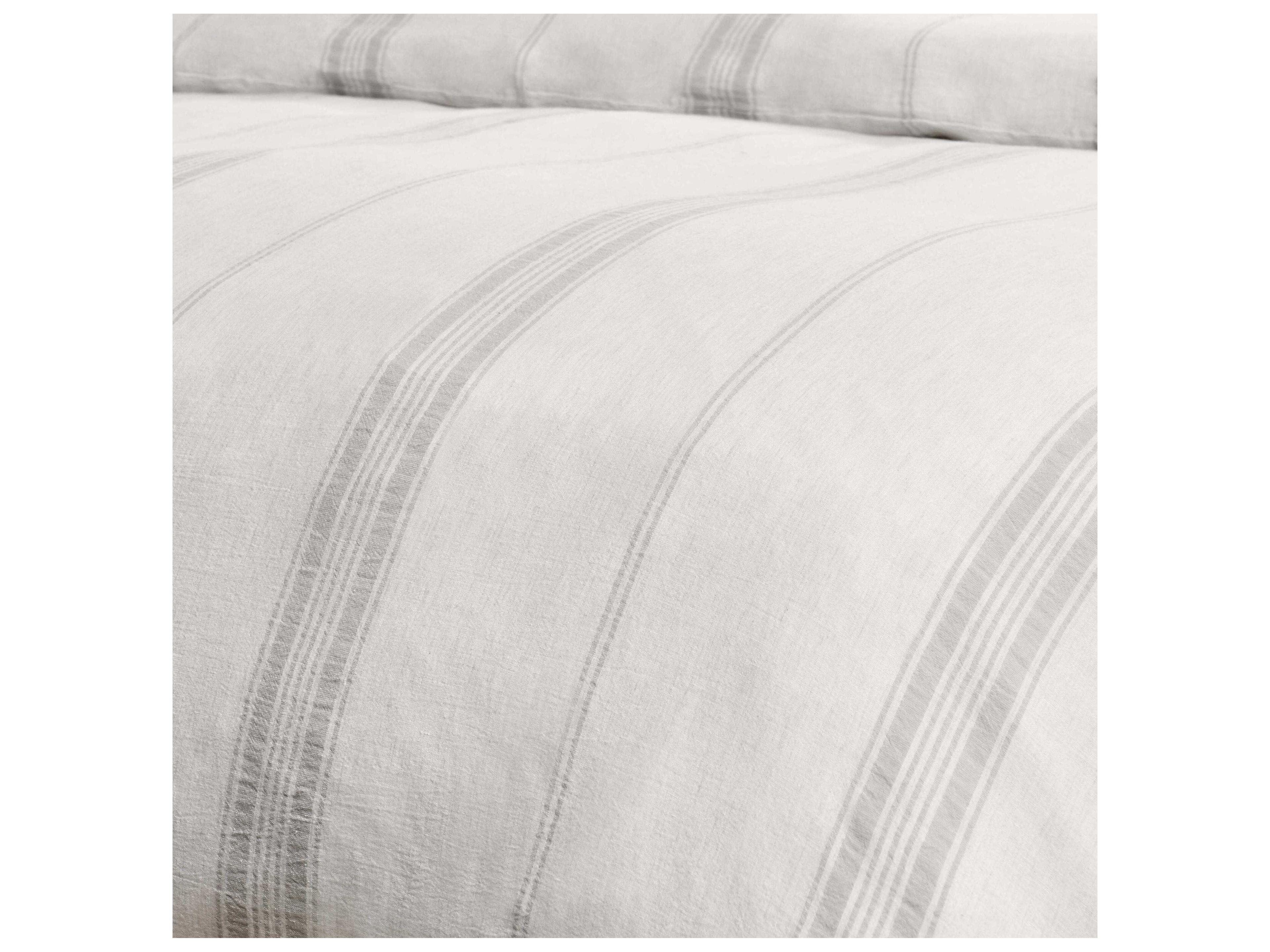 Villa by Classic Home Jayson Gray Stripe Duvet