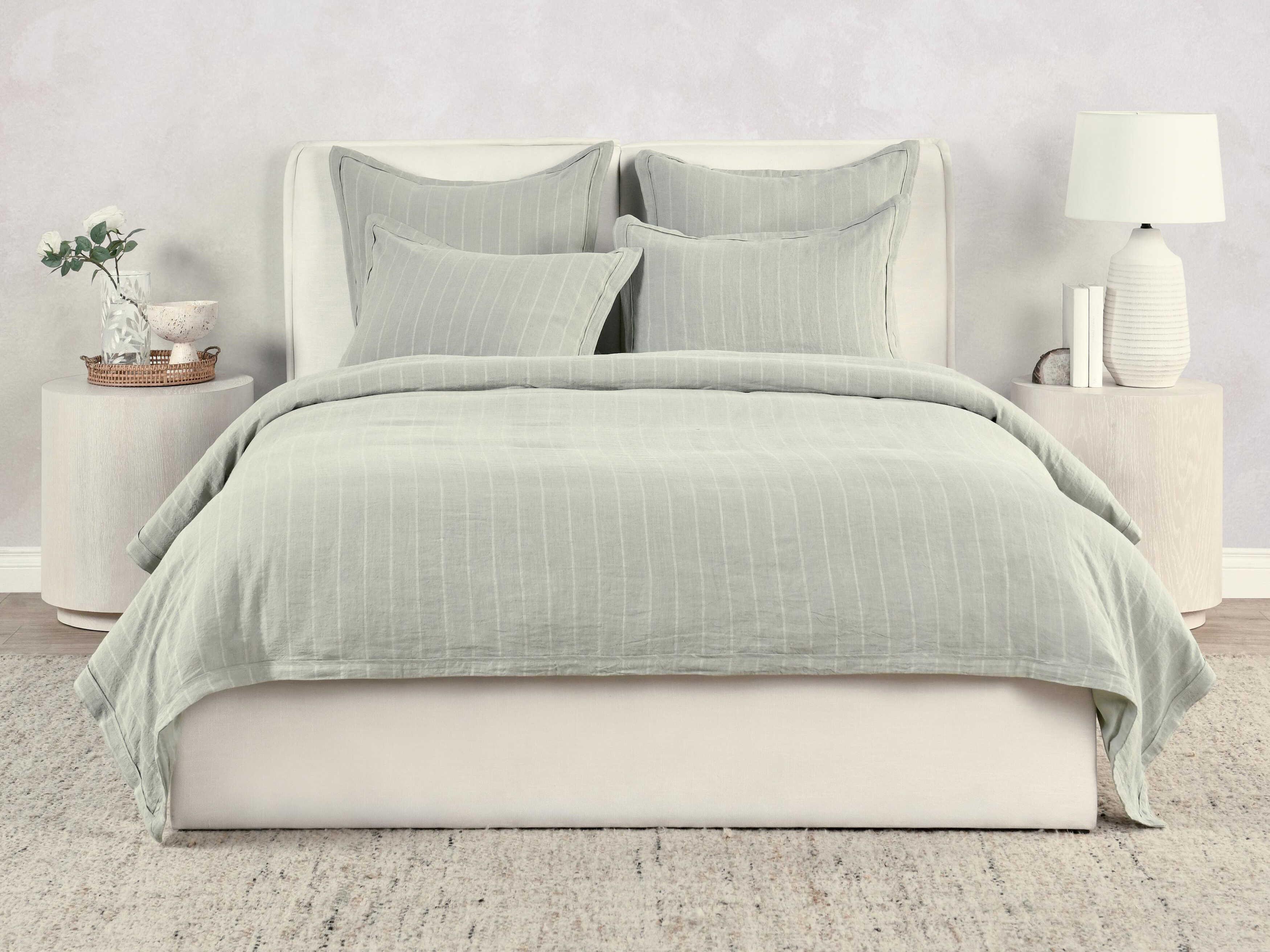 Villa by Classic Home Kingston Sage Green Duvet