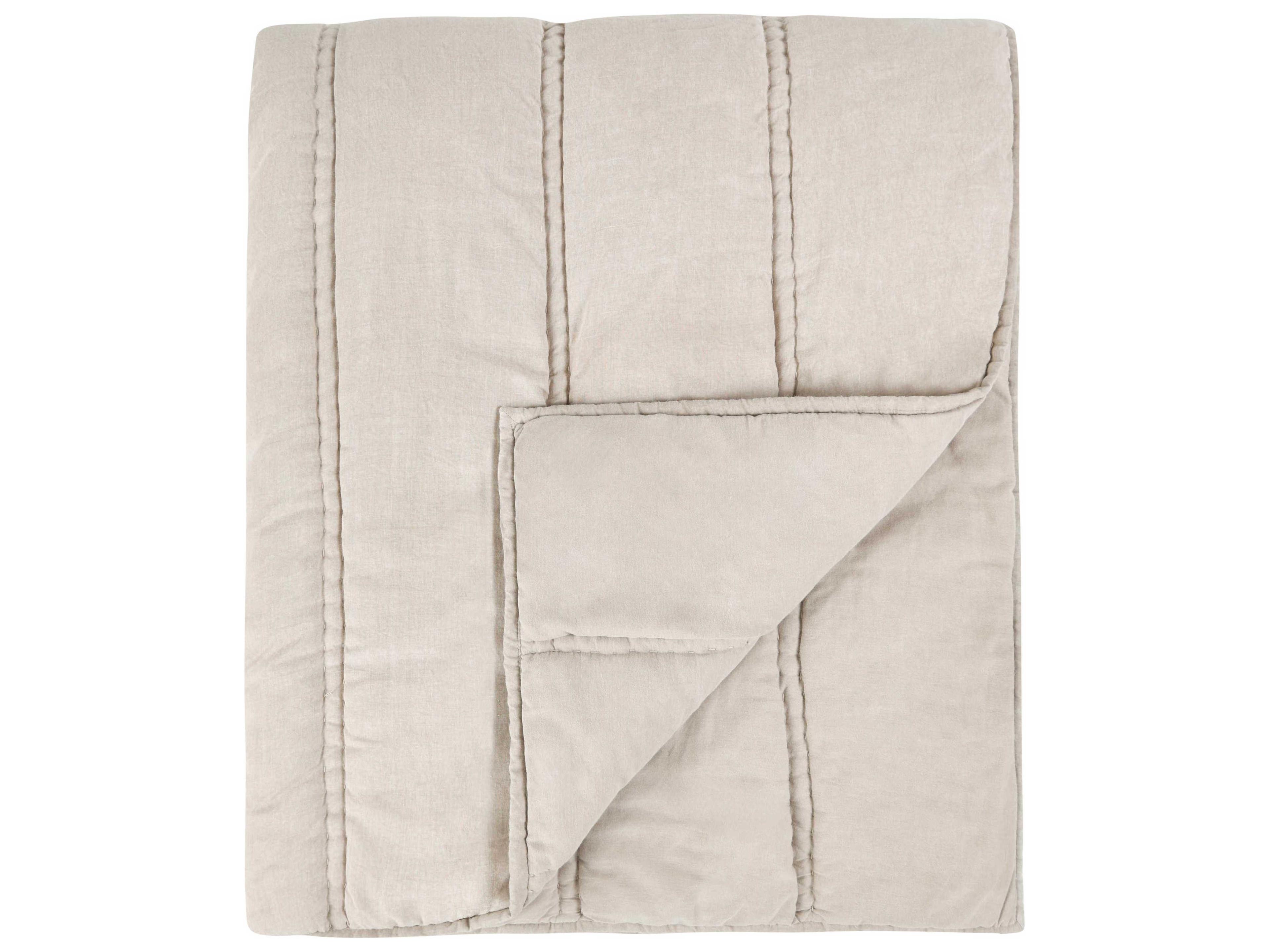 Villa by Classic Home Rowen Beige Quilt