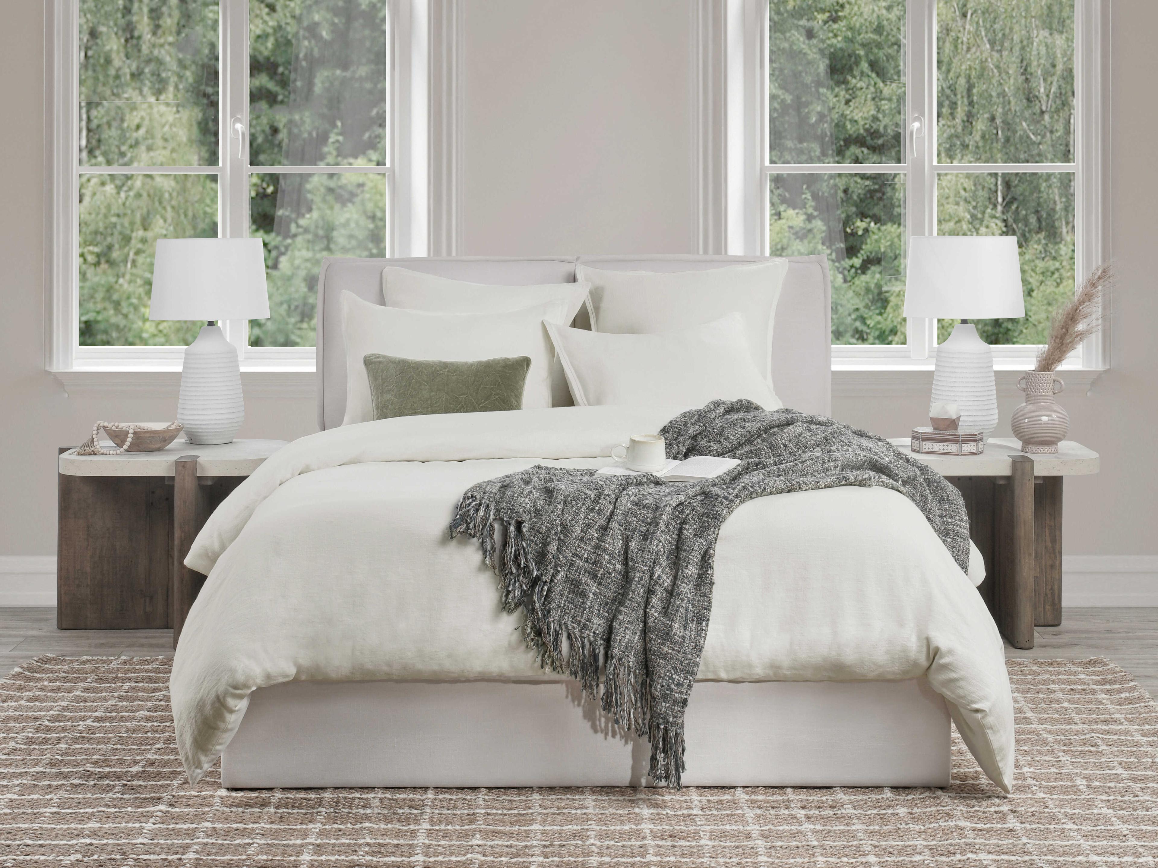 Villa by Classic Home Talia Ivory Duvet