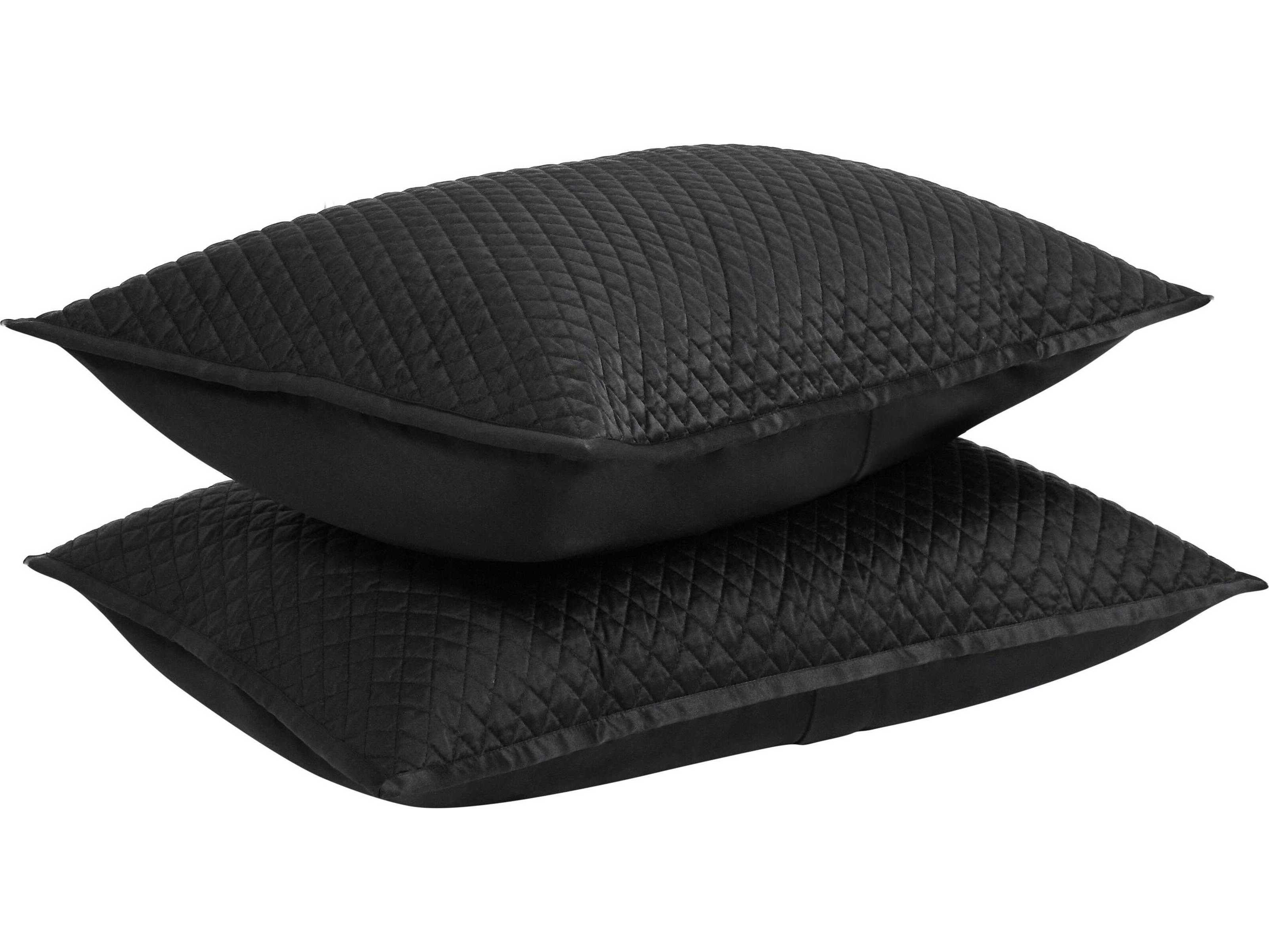 Villa by Classic Home Winthrop Black Standard Sham