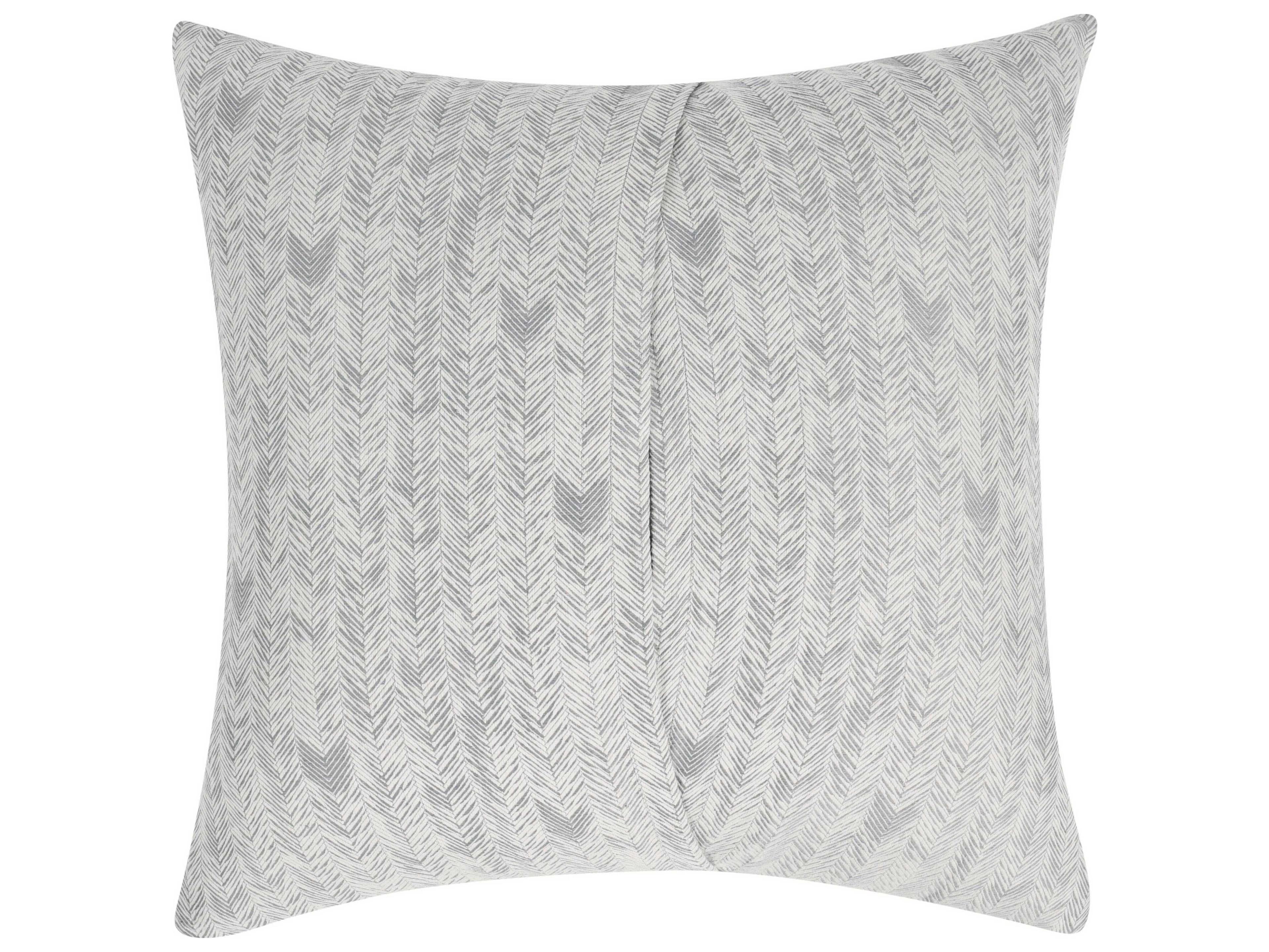 Villa by Classic Home Lana Gray Embroidered Sham