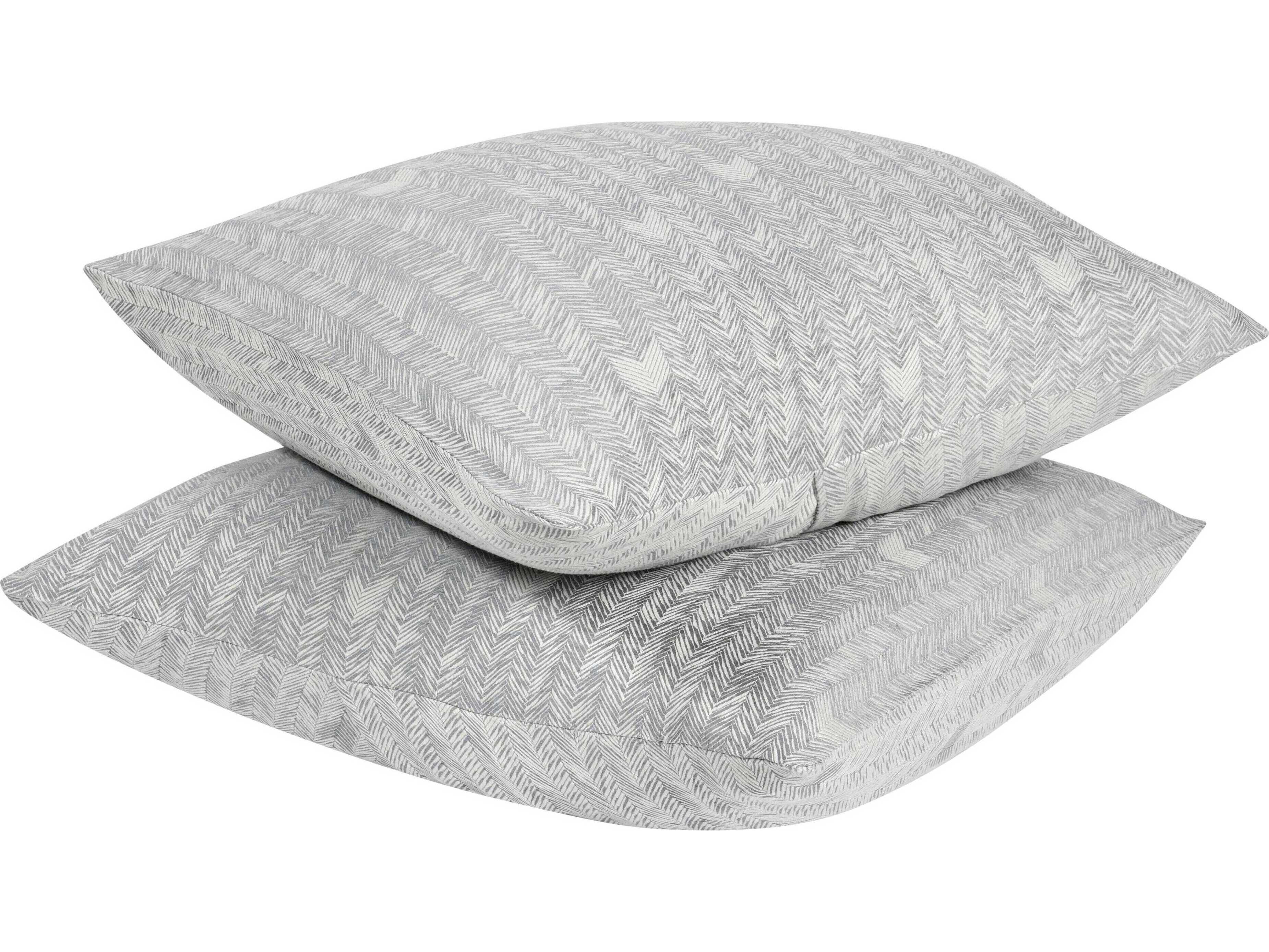 Villa by Classic Home Lana Gray Embroidered Sham