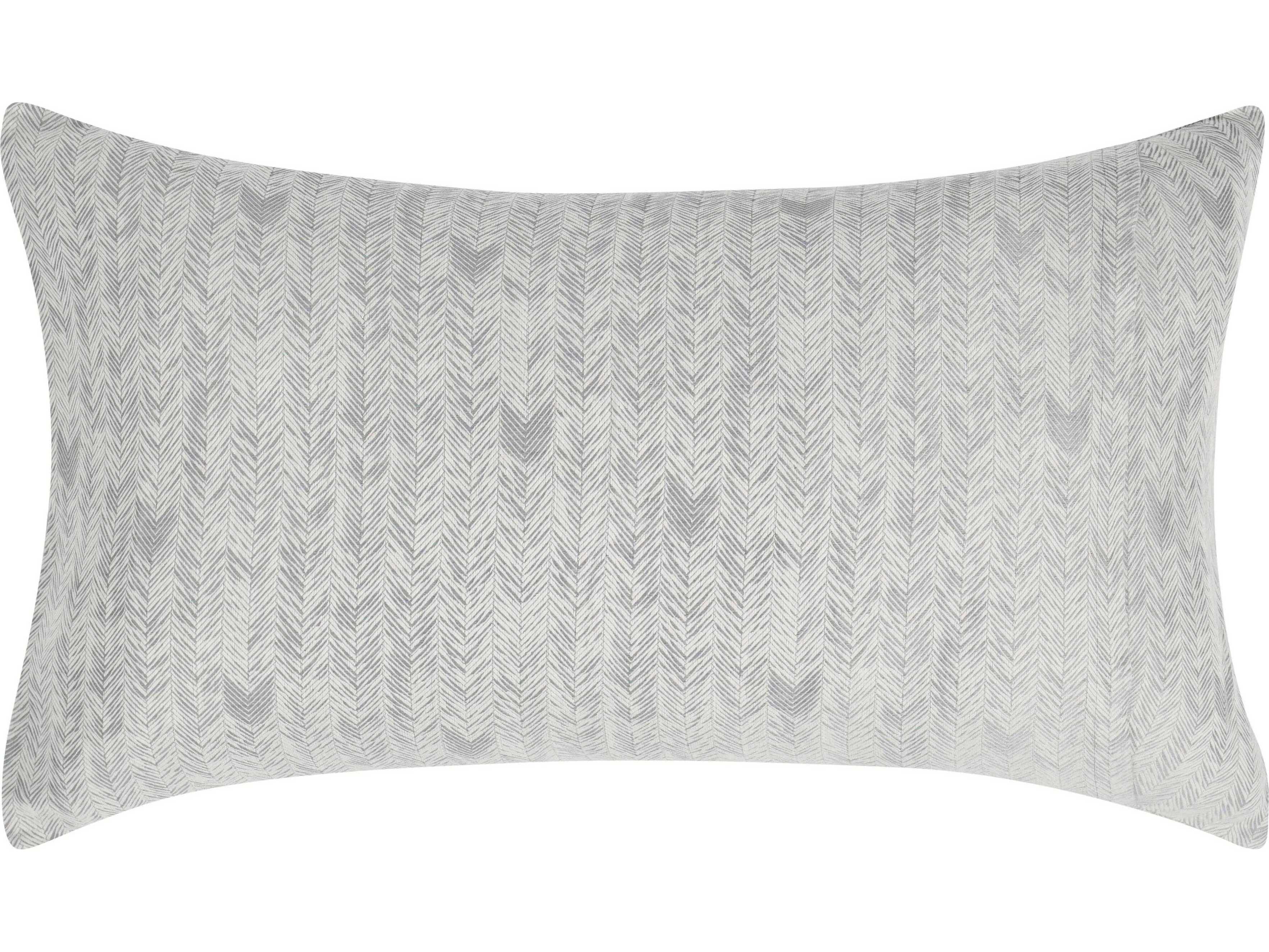 Villa by Classic Home Lana Gray Embroidered Sham