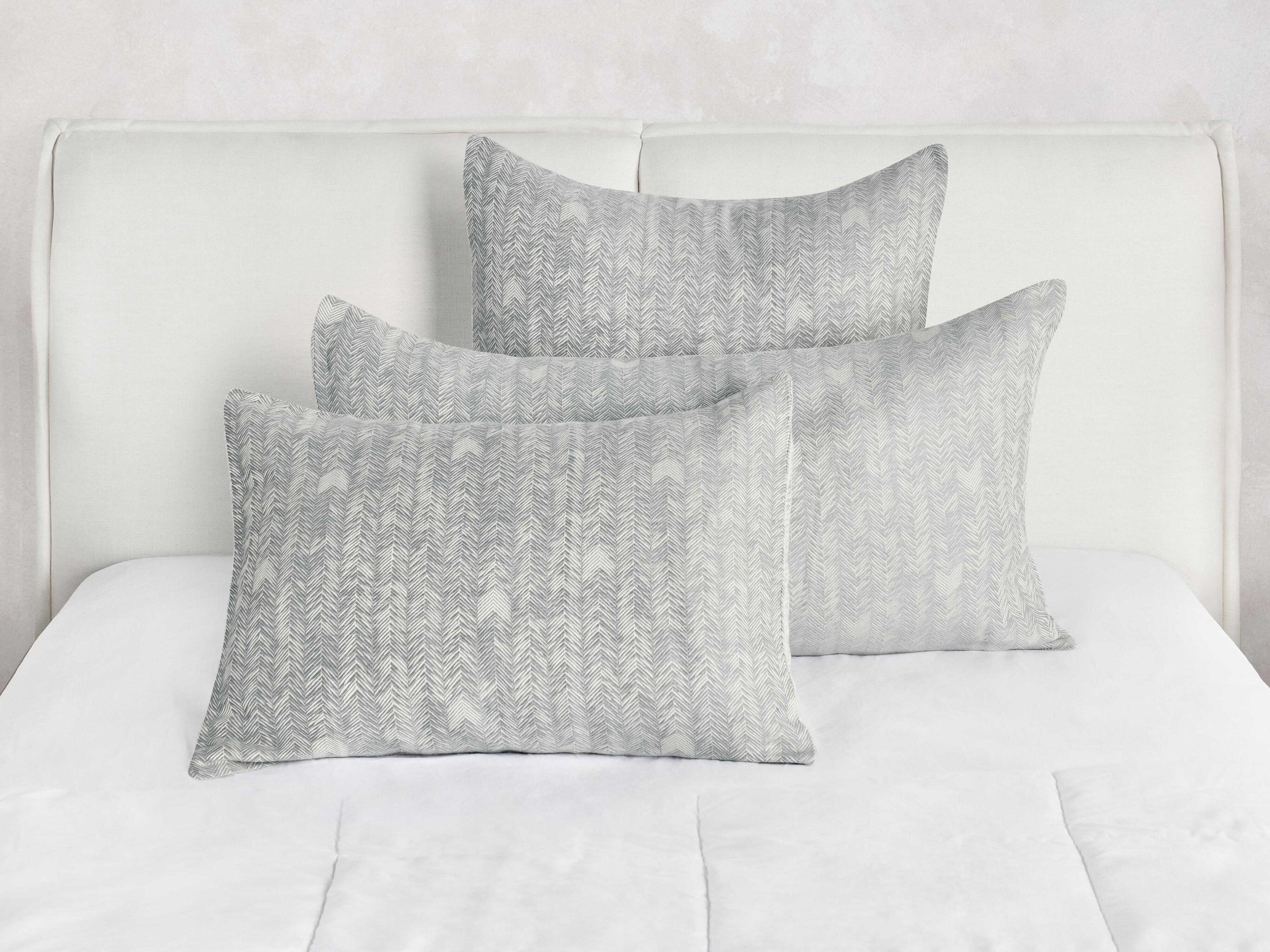 Villa by Classic Home Lana Gray Embroidered Sham