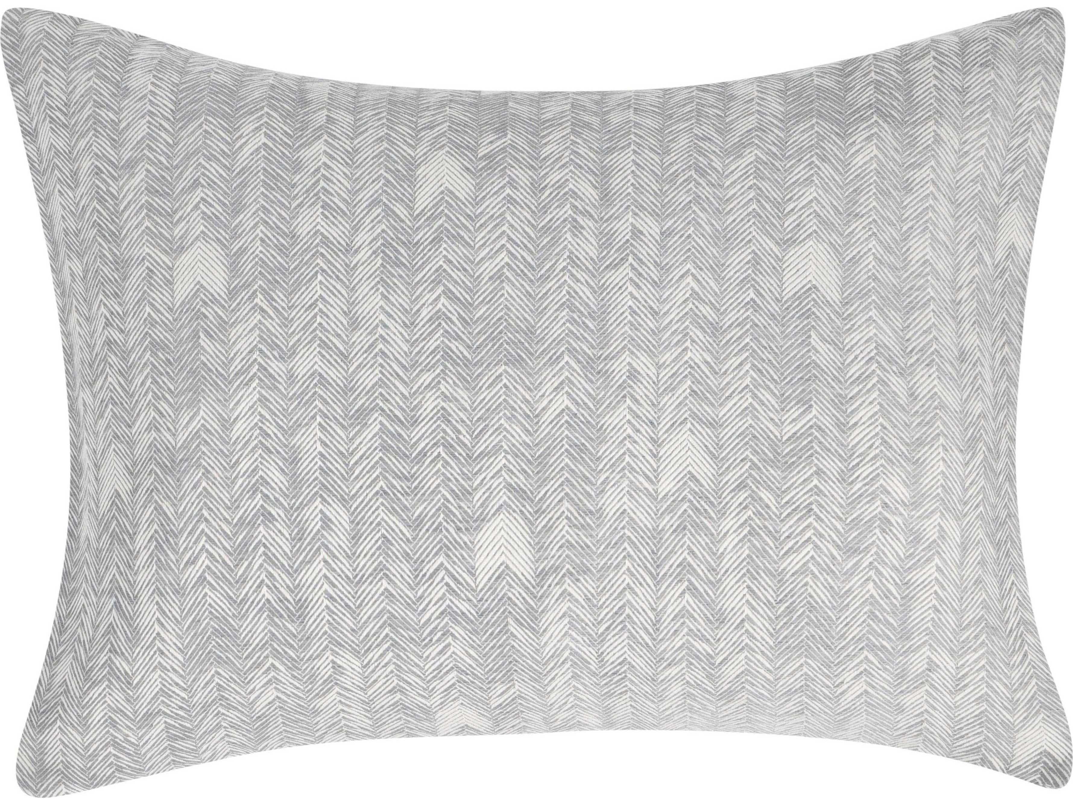 Villa by Classic Home Lana Gray Embroidered Sham
