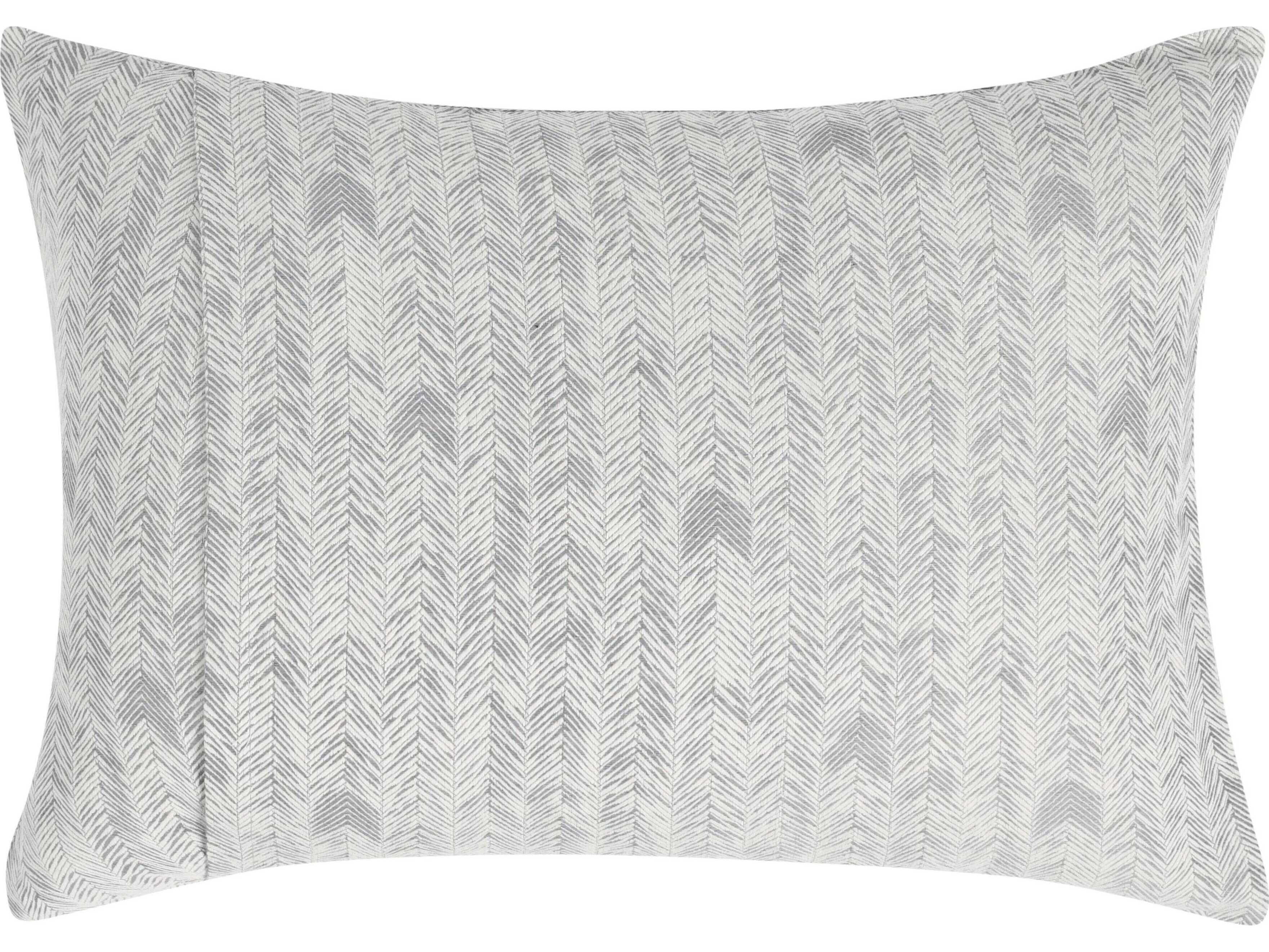 Villa by Classic Home Lana Gray Embroidered Sham