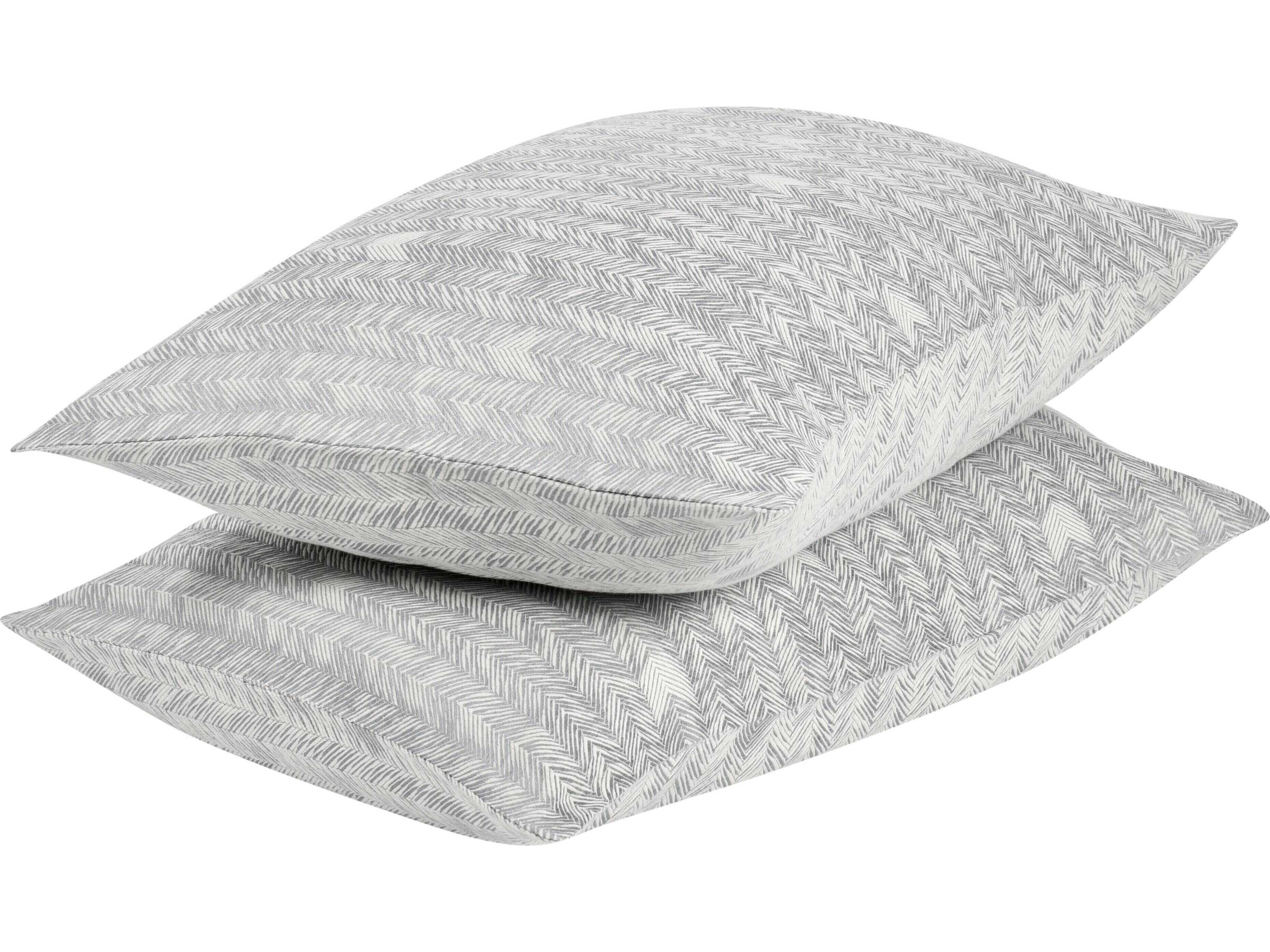 Villa by Classic Home Lana Gray Embroidered Sham