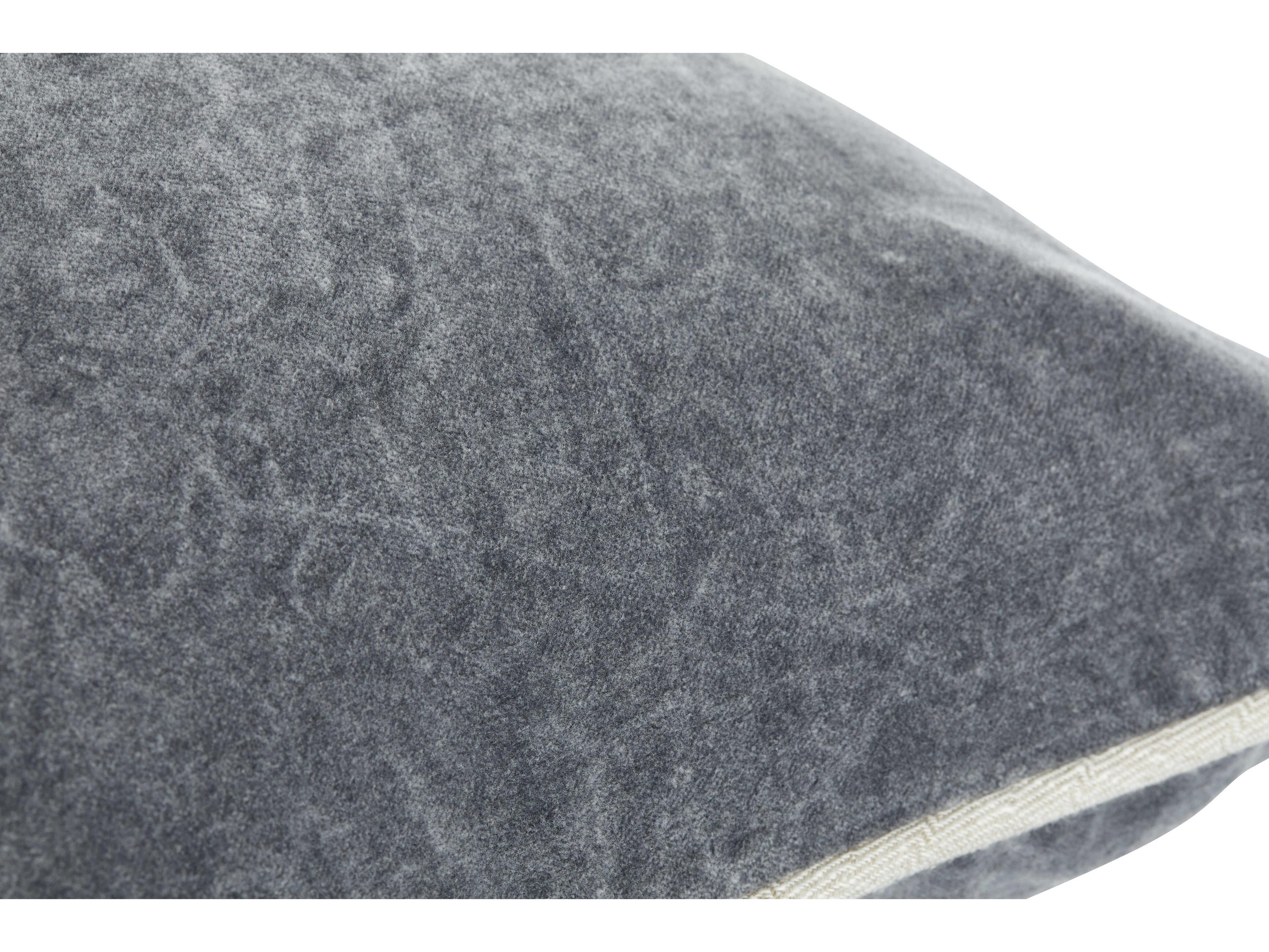 Villa by Classic Home Harriet Dark Grey Pillow