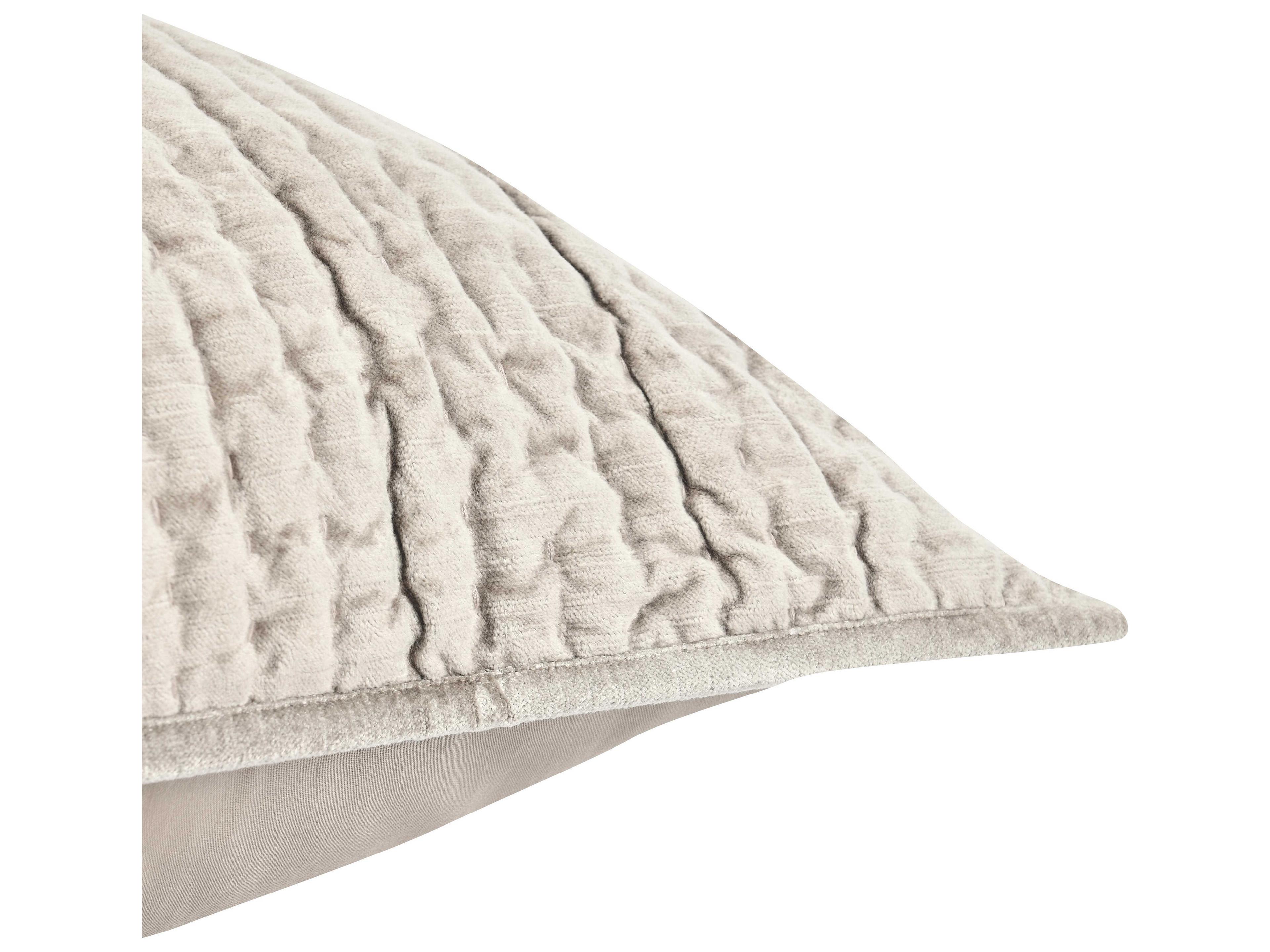 Villa by Classic Home Bari Pebble Beige Euro Sham