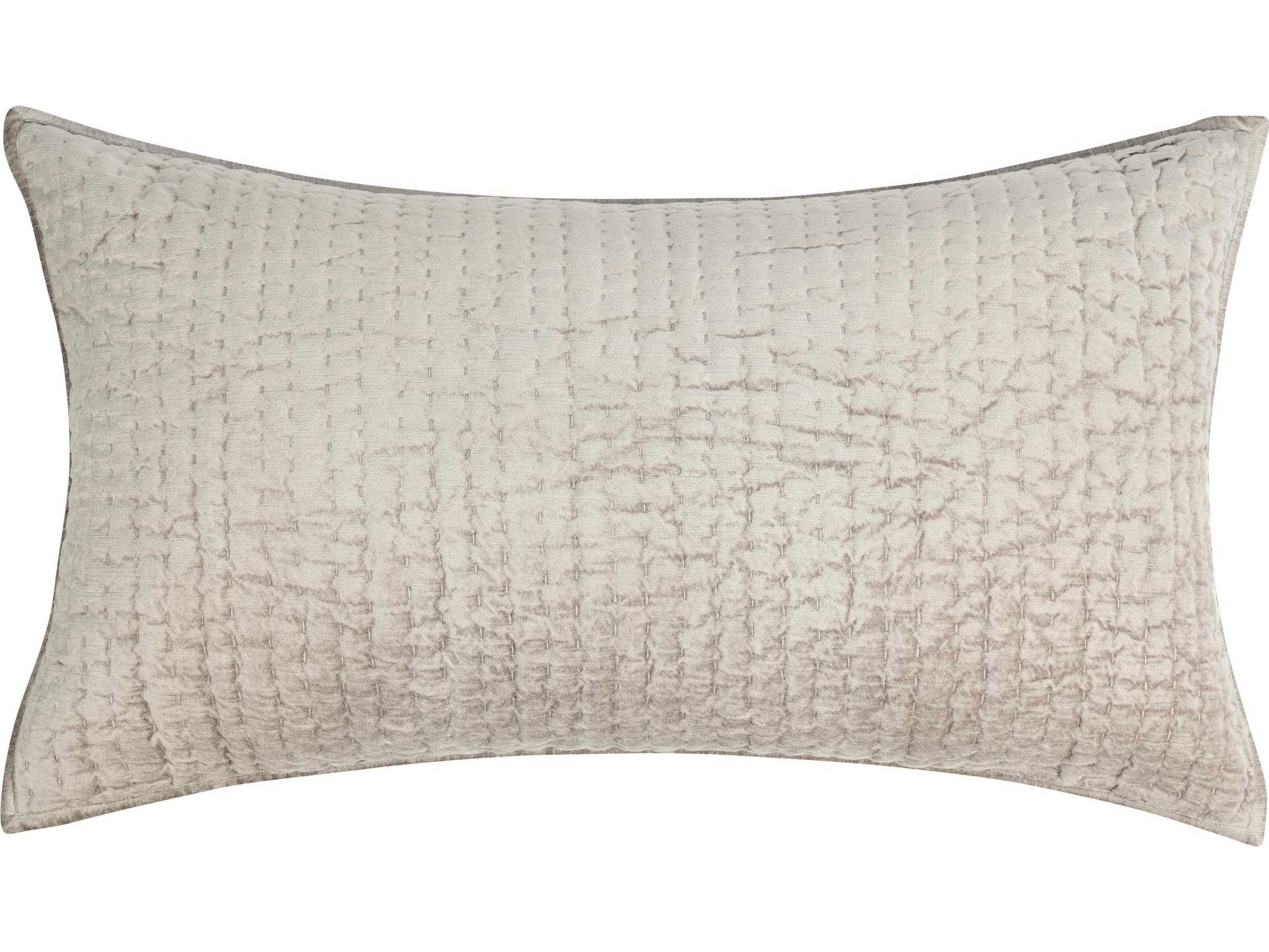 Villa by Classic Home Bari Pebble Beige King Sham