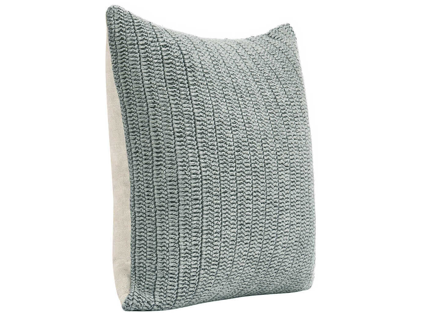 Villa by Classic Home Marcie Gray Throw Pillow