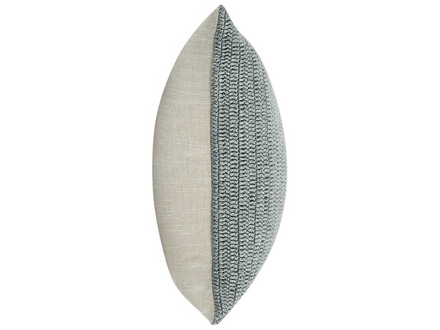 Villa by Classic Home Marcie Gray Throw Pillow