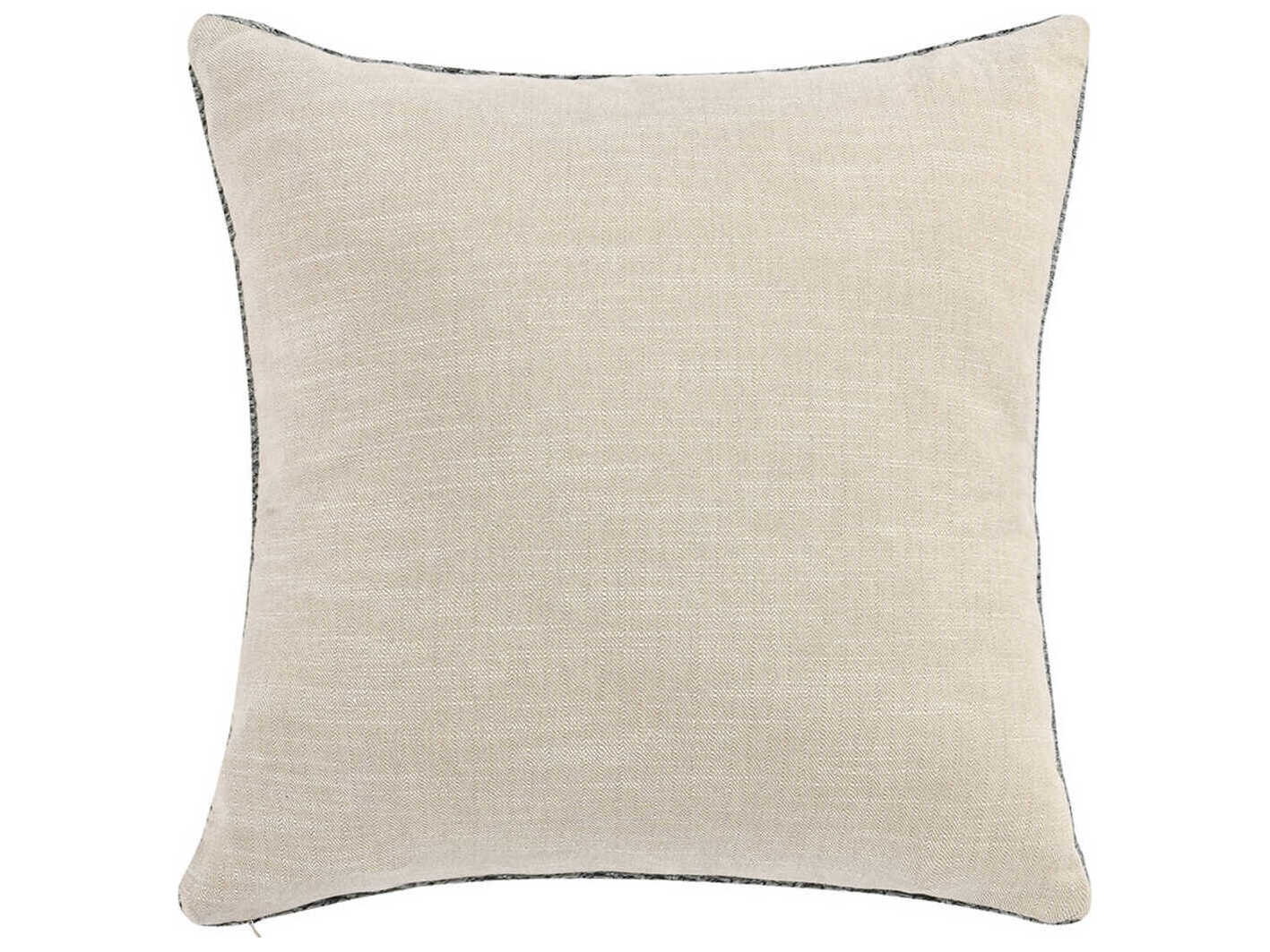 Villa by Classic Home Cheyenne Chestnut Brown Throw Pillow
