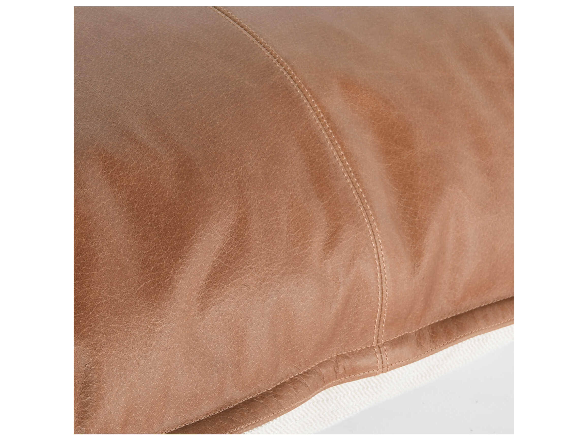 Villa by Classic Home Cheyenne Chestnut Brown Throw Pillow