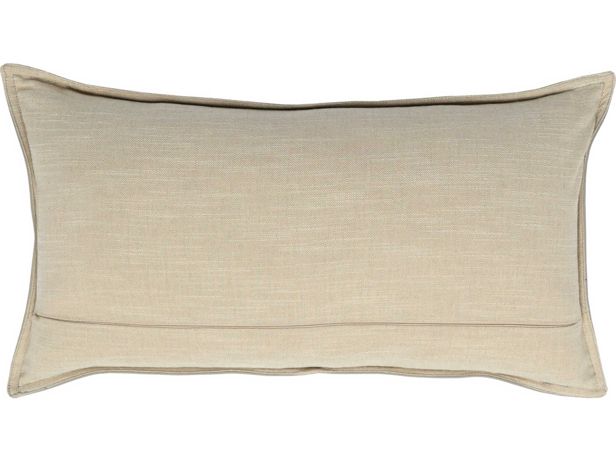 Villa by Classic Home Cheyenne Chestnut brown Throw Pillow