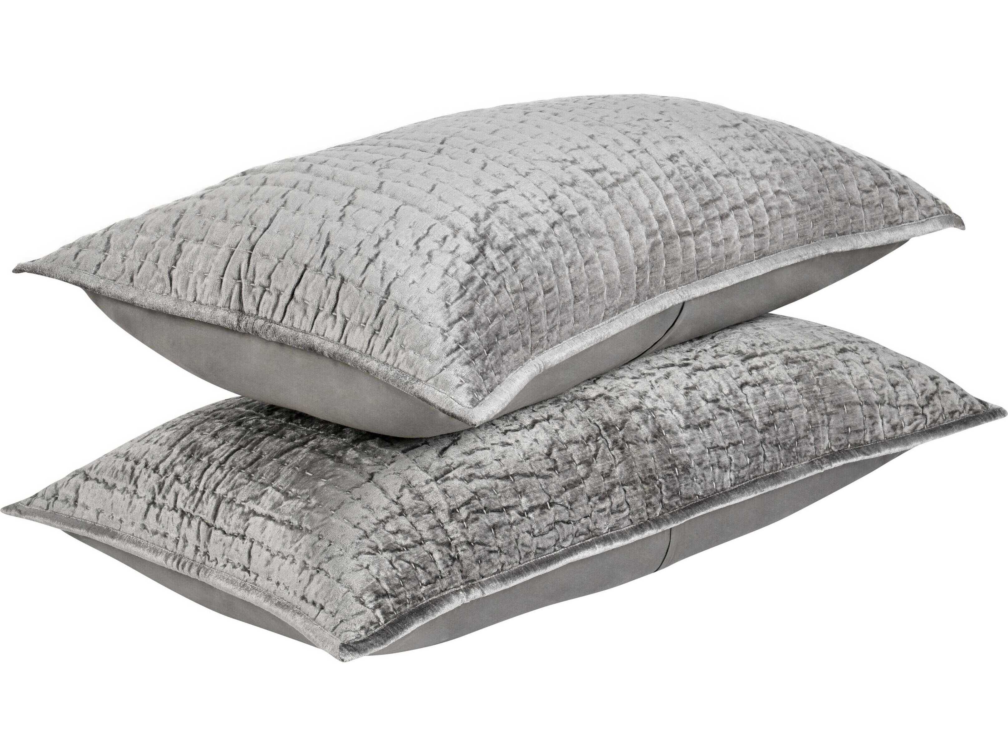 Villa by Classic Home Bari Gray King Sham