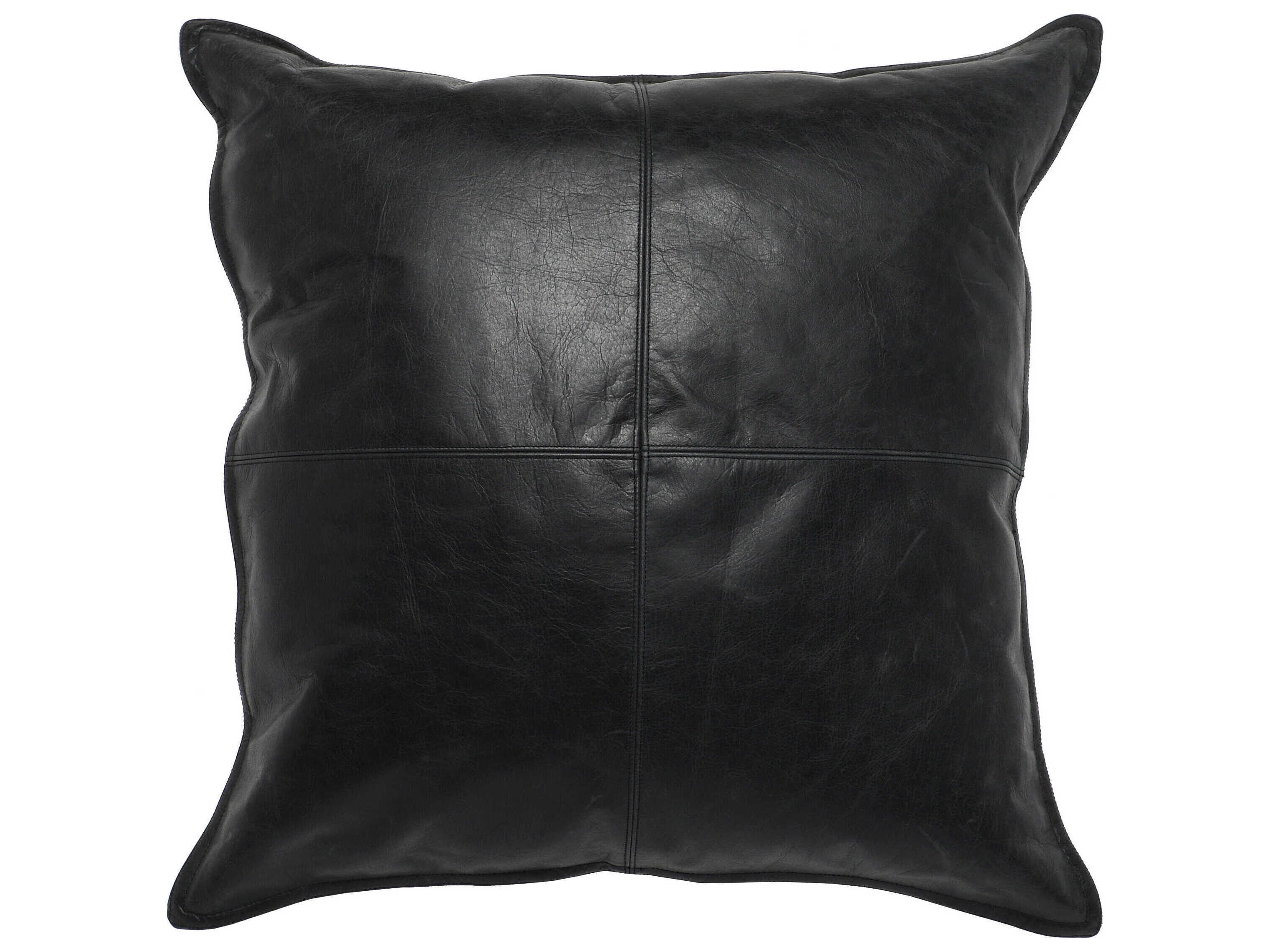 Villa by Classic Home Cheyenne Black Throw Pillow