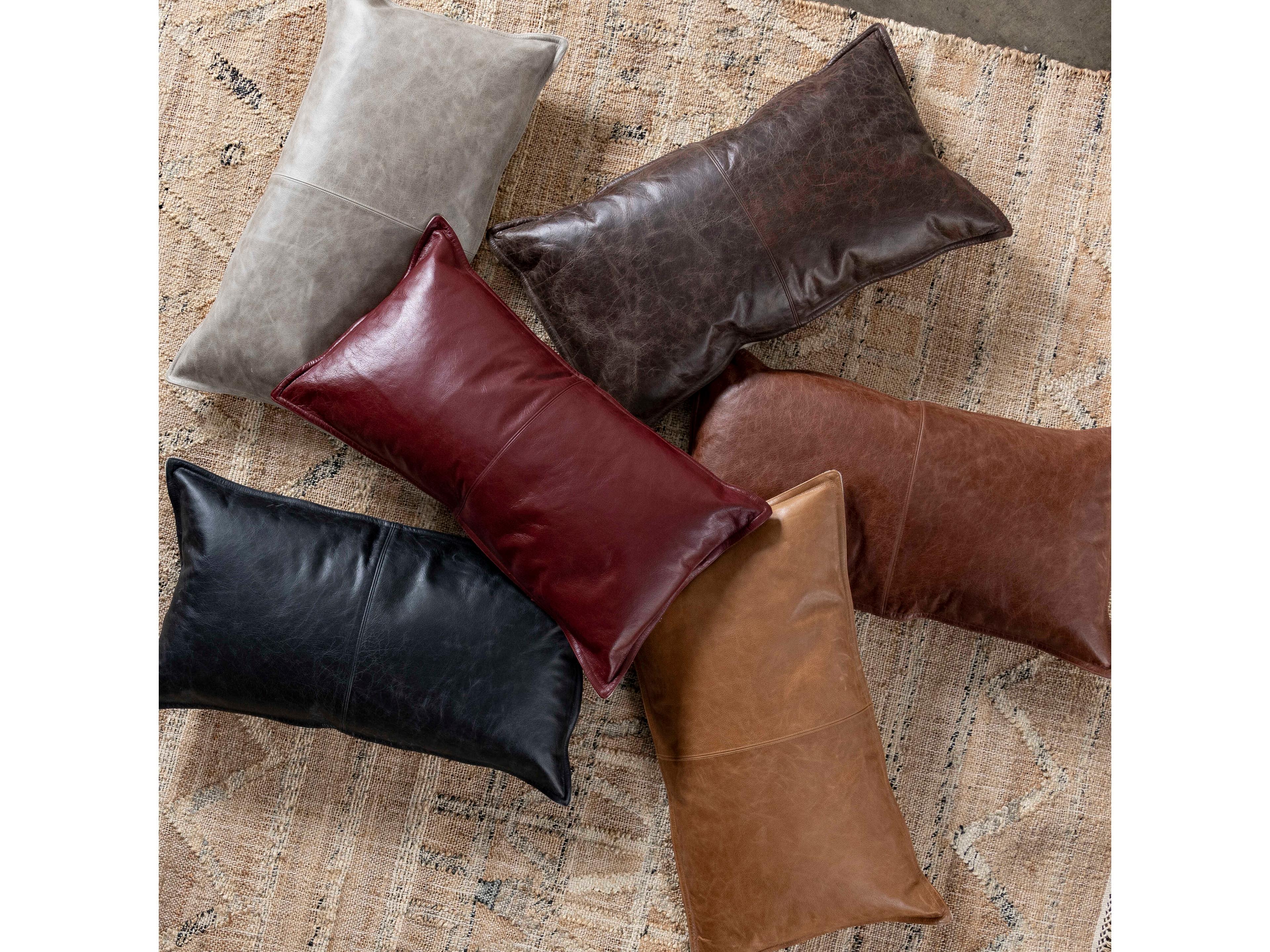 Villa by Classic Home Cheyenne Black Throw Pillow