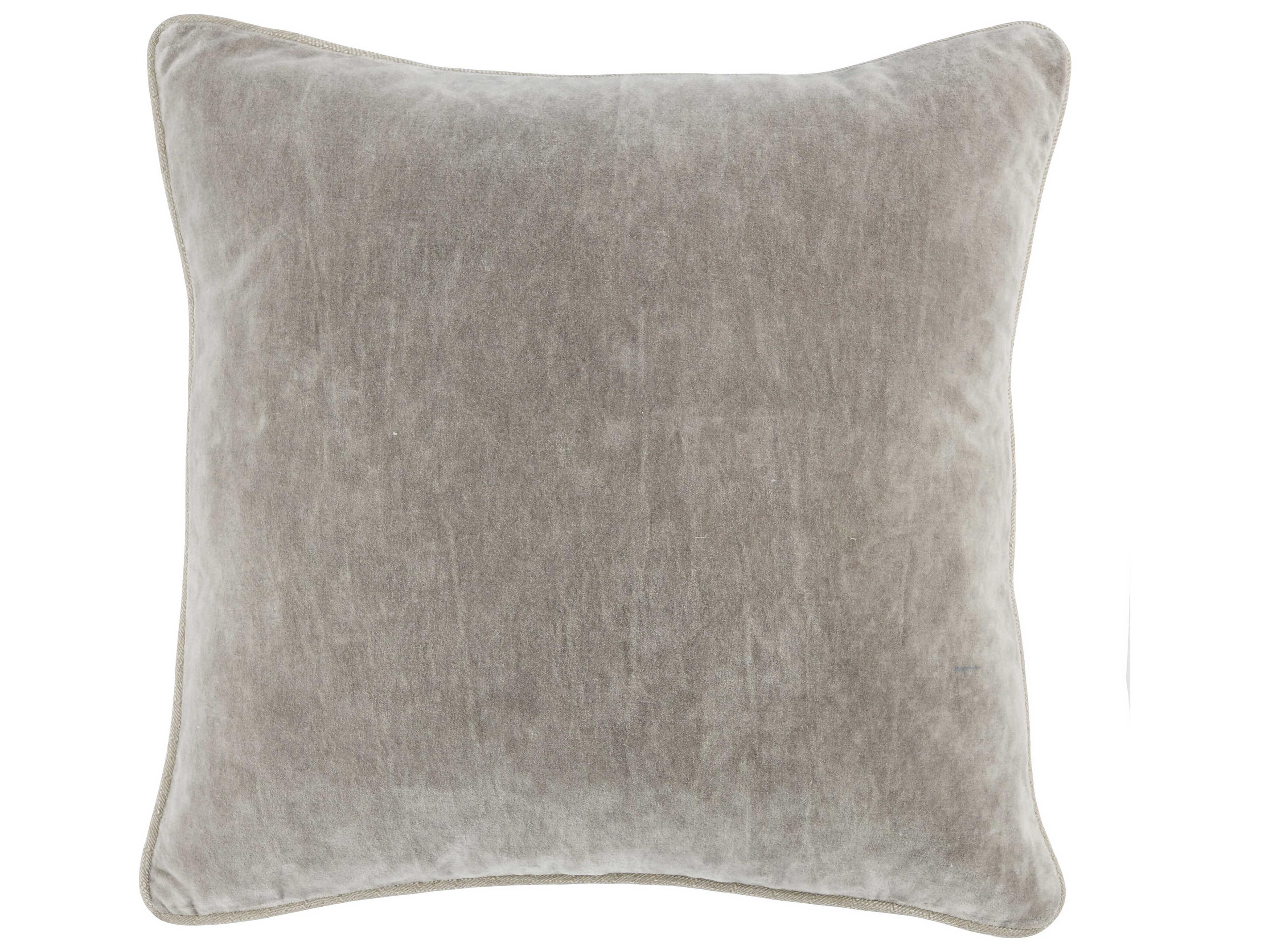 Villa by Classic Home Harriet Silver Throw Pillow