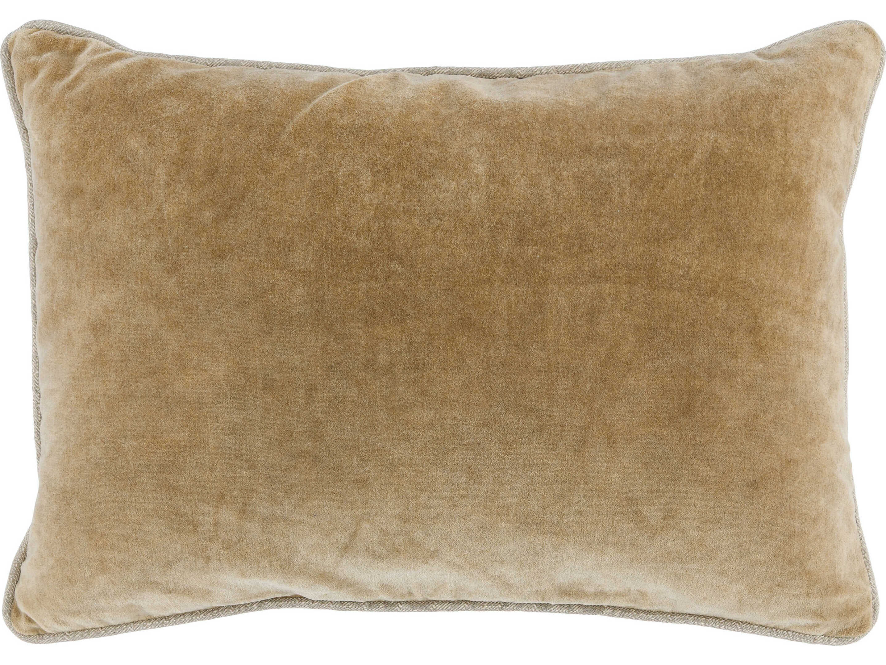 Villa by Classic Home Harriet Wheat Throw Pillow