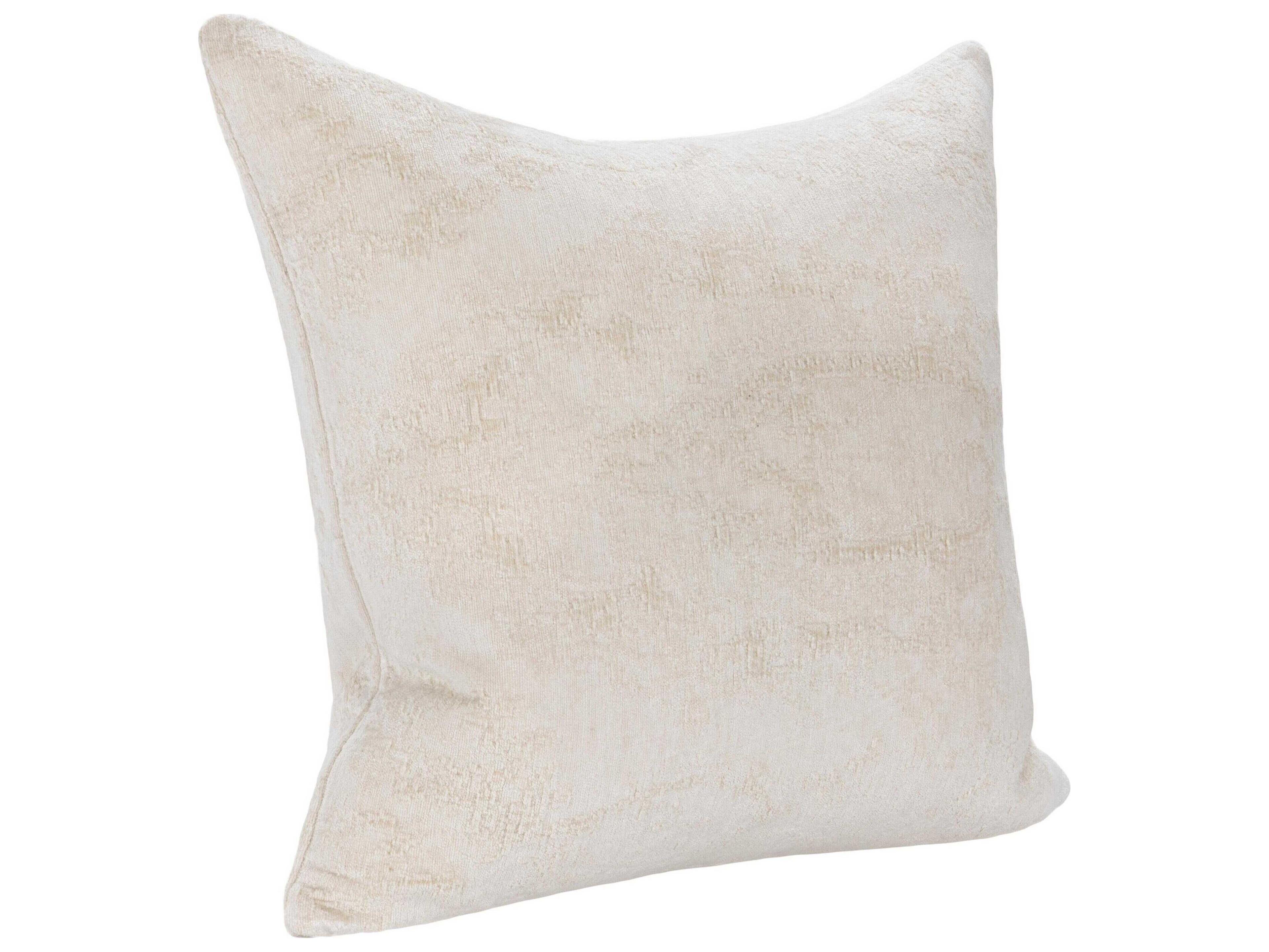 Villa by Classic Home Doolin Ivory Throw Pillow