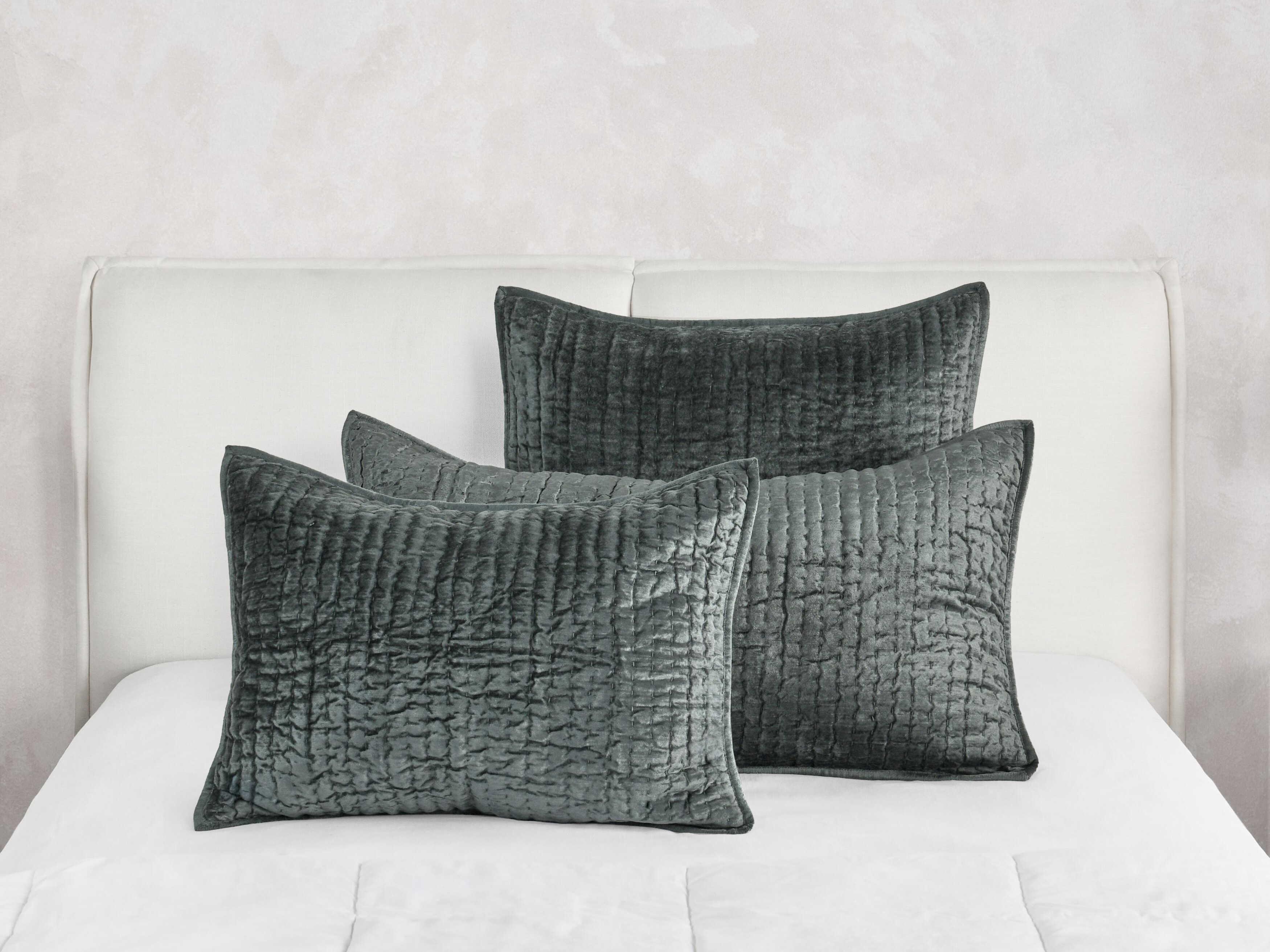 Villa by Classic Home Bari Bay Green Standard Sham