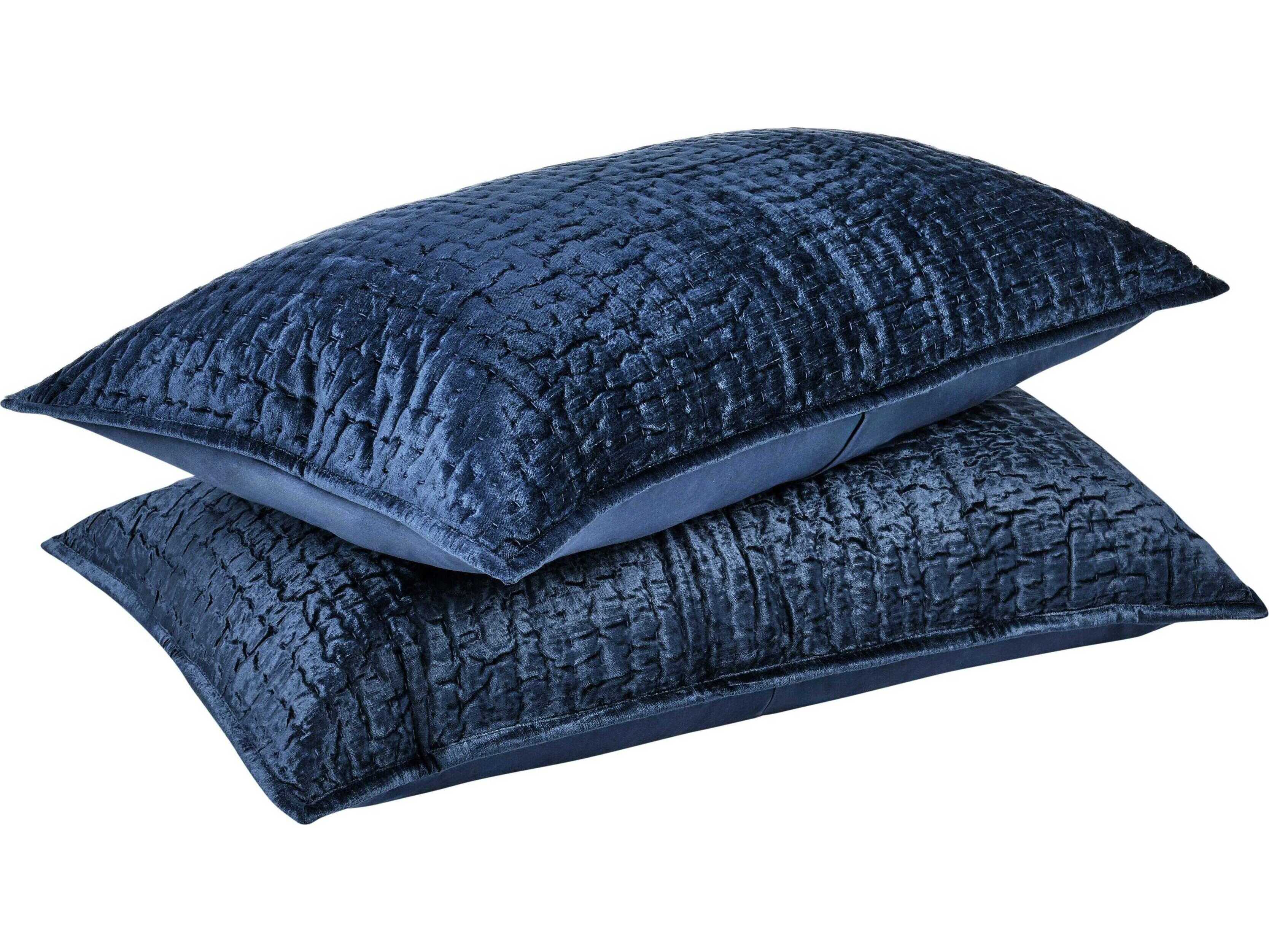 Villa by Classic Home Bari Ocean Blue King Sham